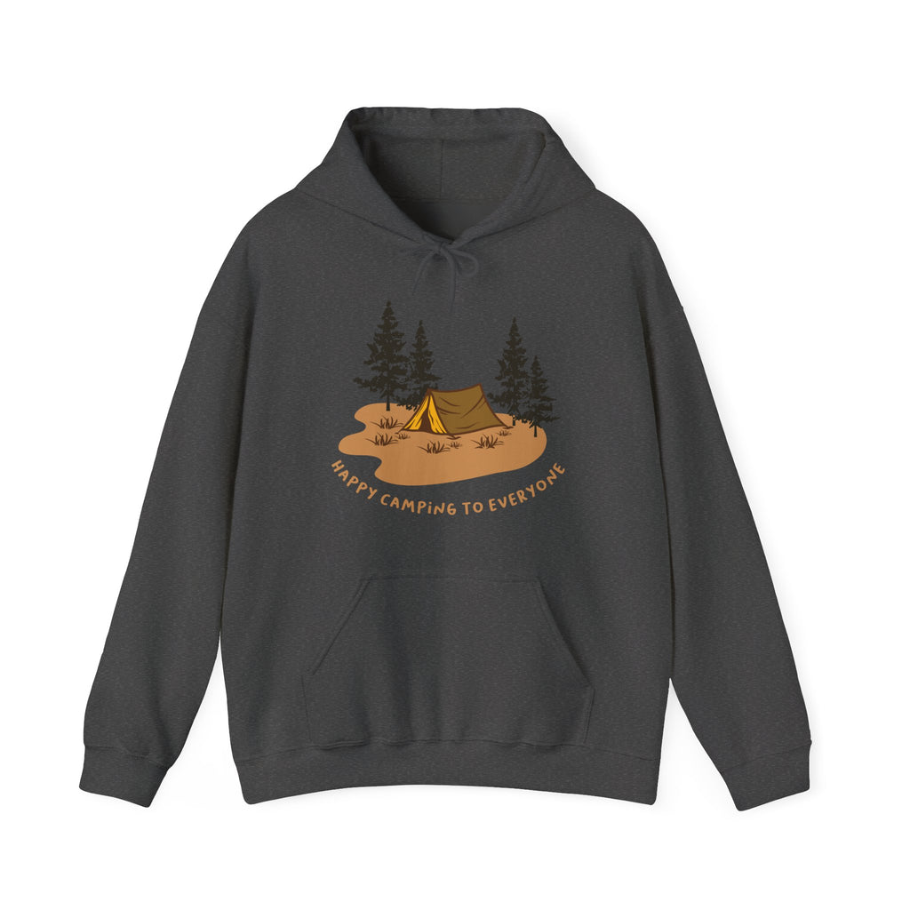 Happy Camping Everyone Unisex Heavy Blend Hooded Sweatshirt