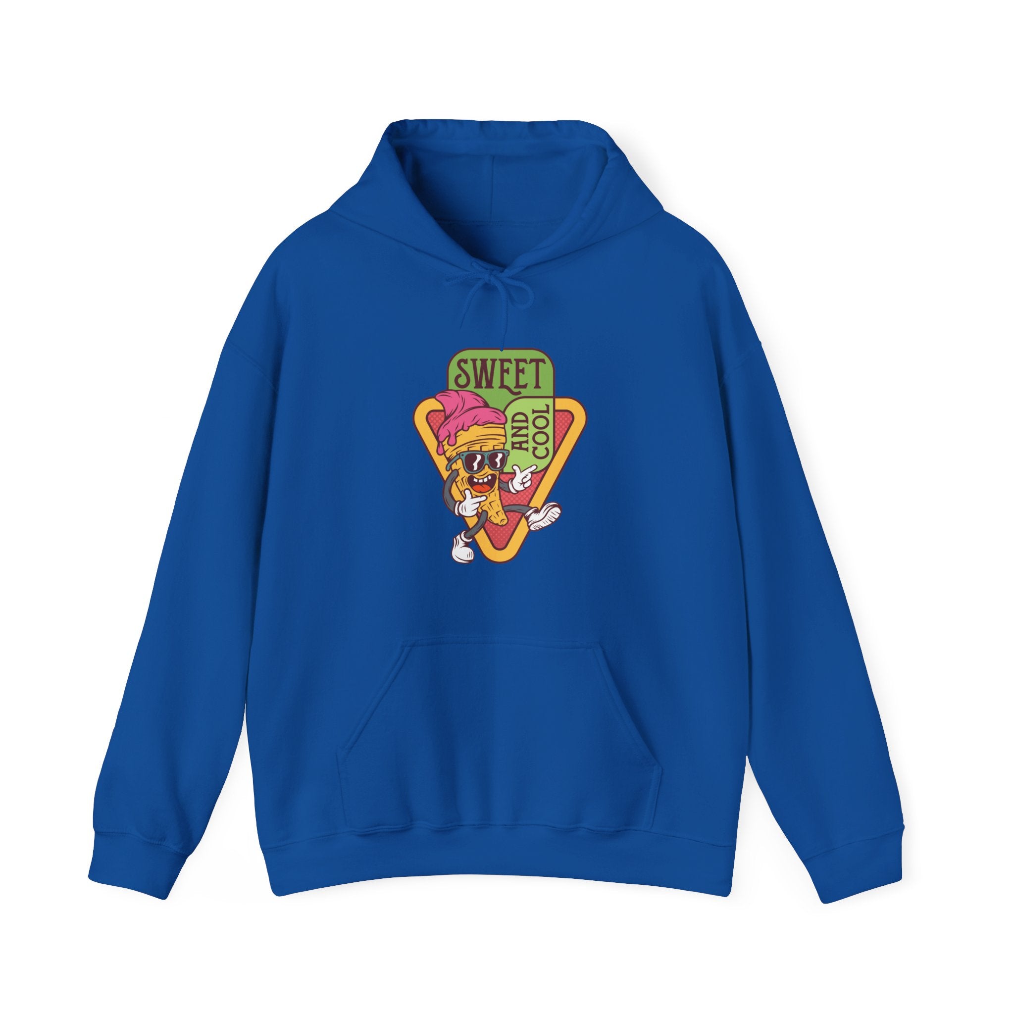 Sweet And Cool Ice Cream Unisex Heavy Blend Hooded Sweatshirt
