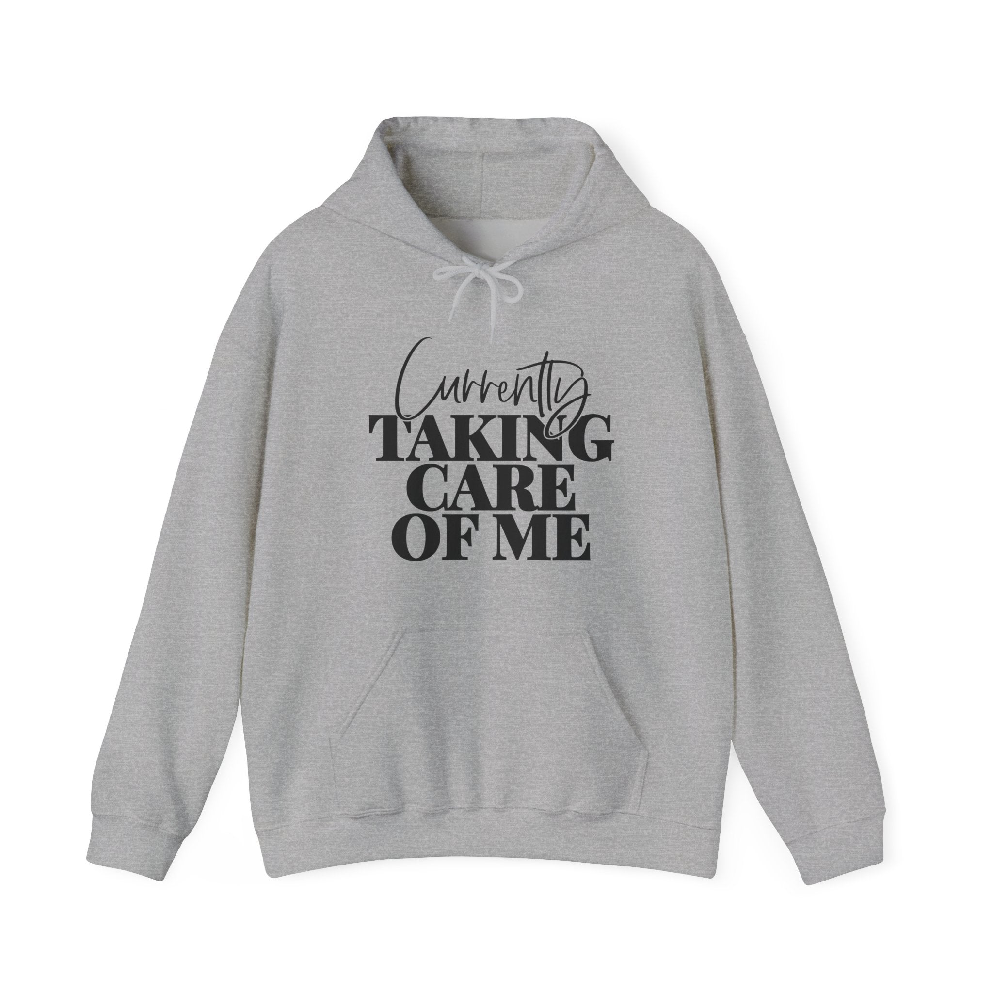 Currently Taking Care of Me Unisex Heavy Blend Hooded Sweatshirt