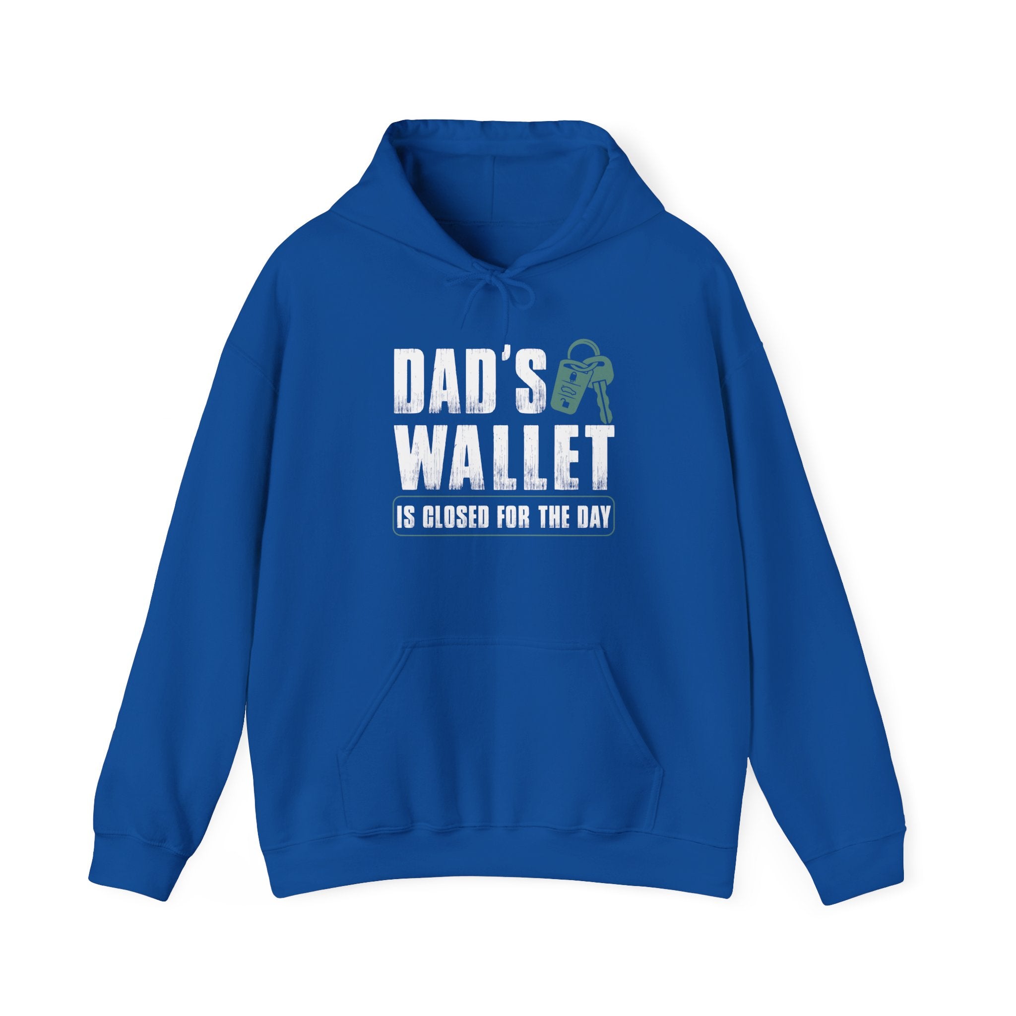 Dads Wallet Is Closed For The Day Unisex Heavy Blend Hooded Sweatshirt