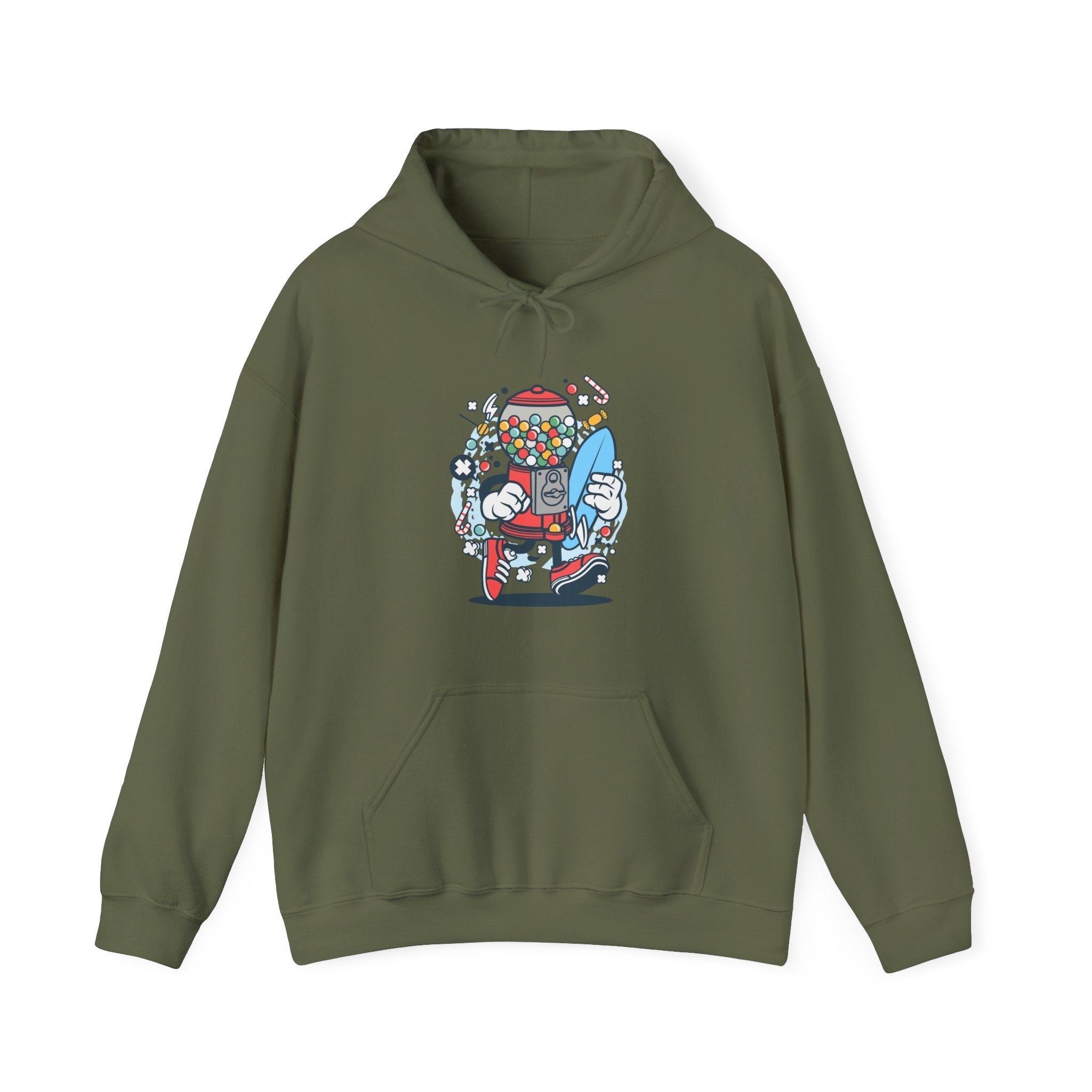 Candy Machine Surfer Unisex Heavy Blend Hooded Sweatshirt for Ultimate Comfort
