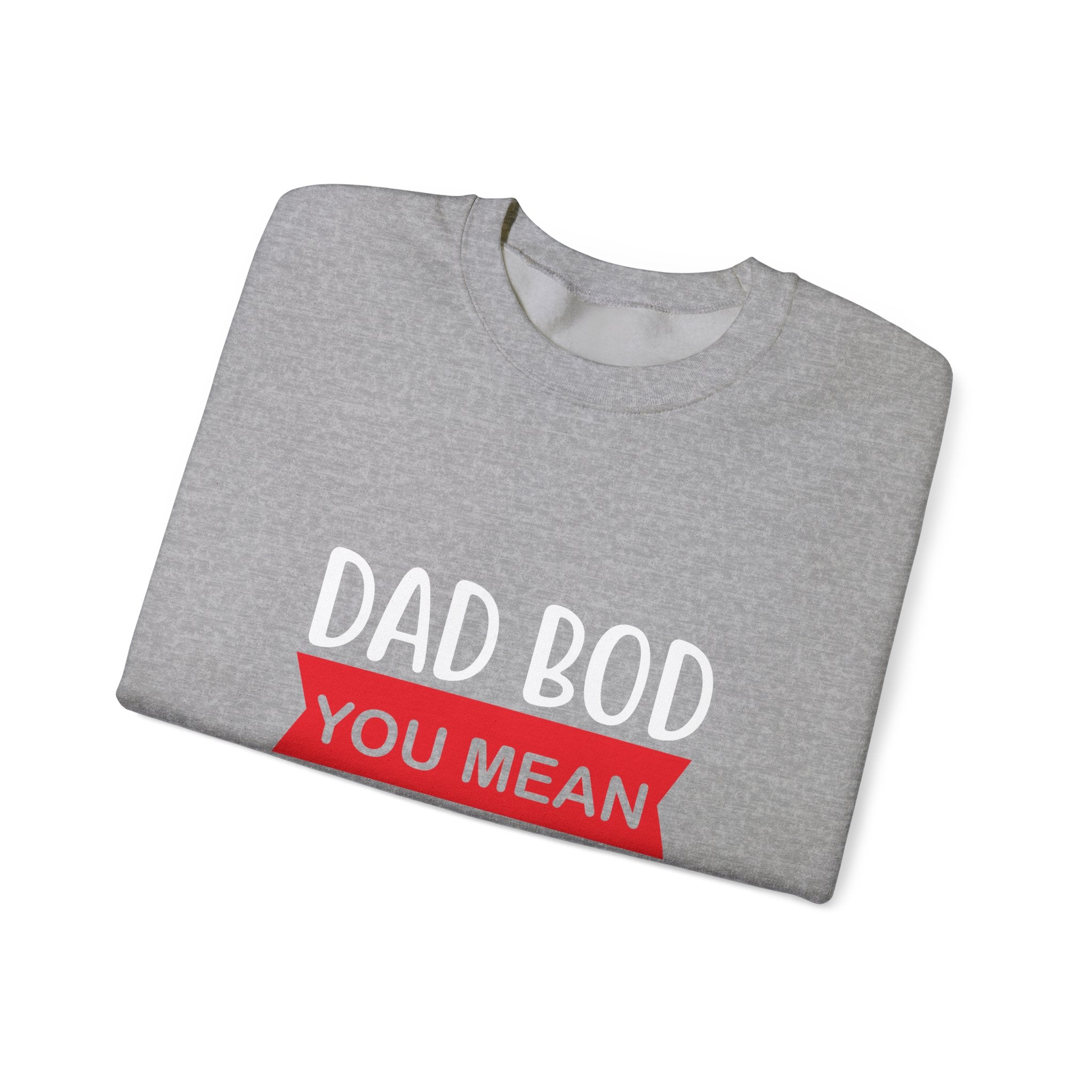 Dad Bod You Mean Father Figure Unisex Heavy Blend Crewneck Sweatshirt