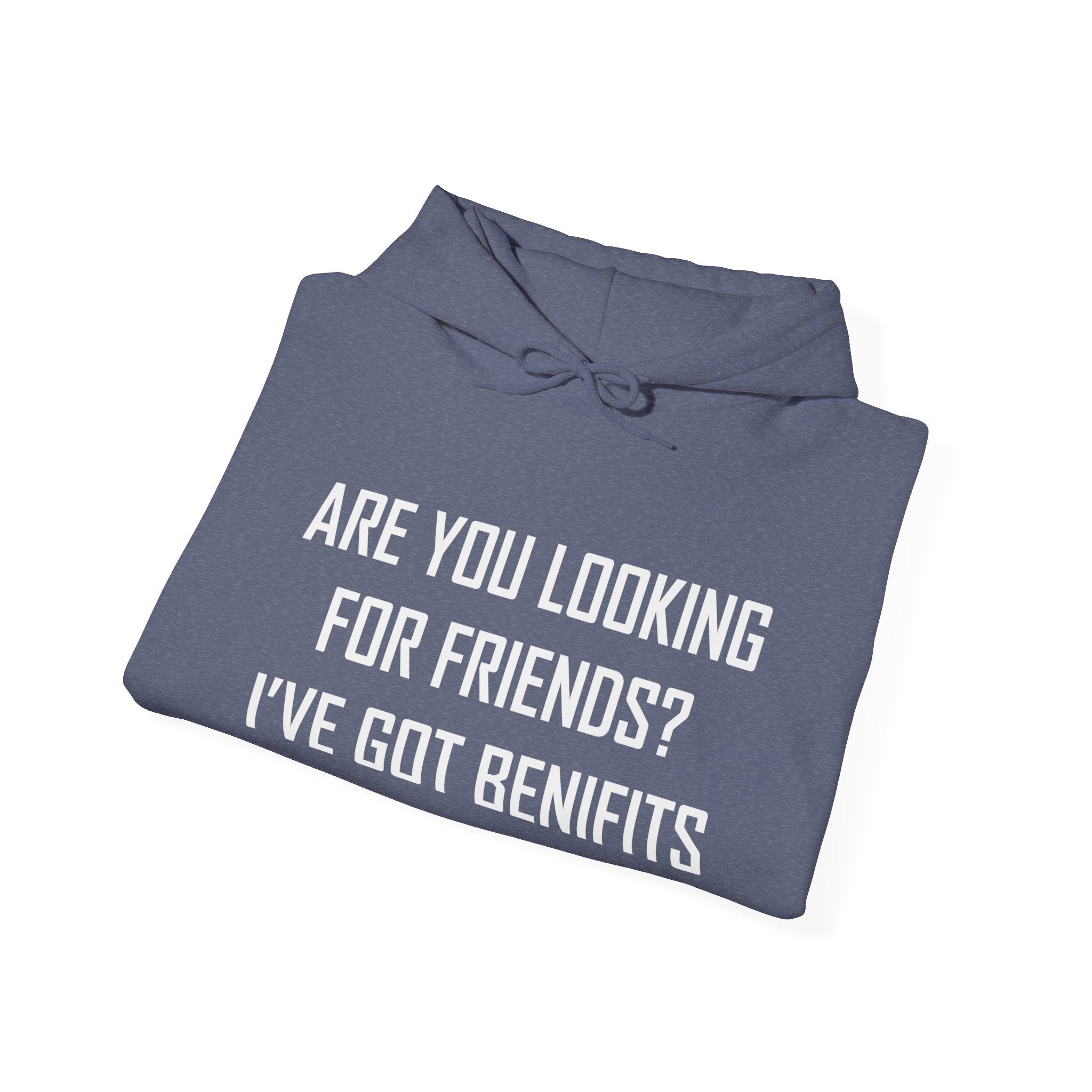Are You Looking For Friends Unisex Heavy Blend Hooded Sweatshirt With Kangaroo Pocket