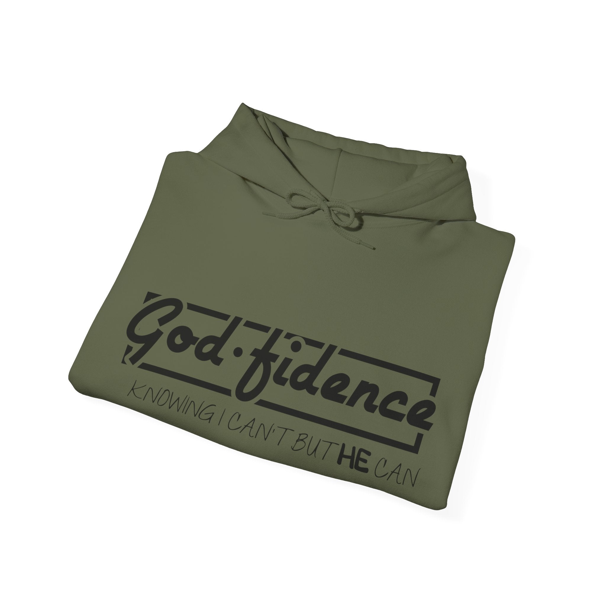 God Fidence Unisex Heavy Blend Hooded Sweatshirt for Ultimate Comfort and Style