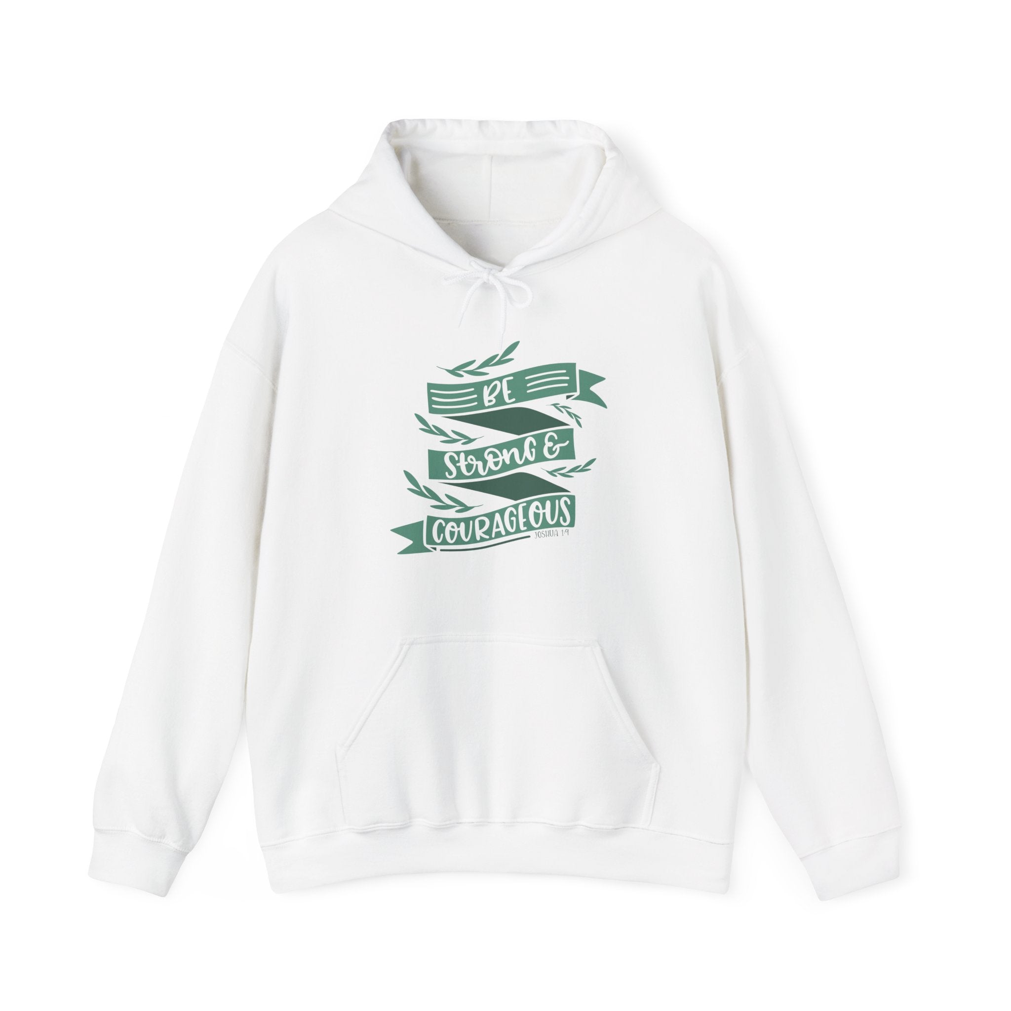 Be Strong And Courageous Joshua 1 9 Unisex Heavy Blend Hooded Sweatshirt