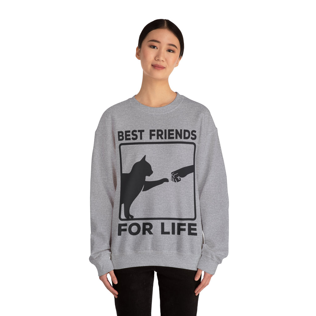 Best Friends For Life Unisex Heavy Blend Crewneck Sweatshirt