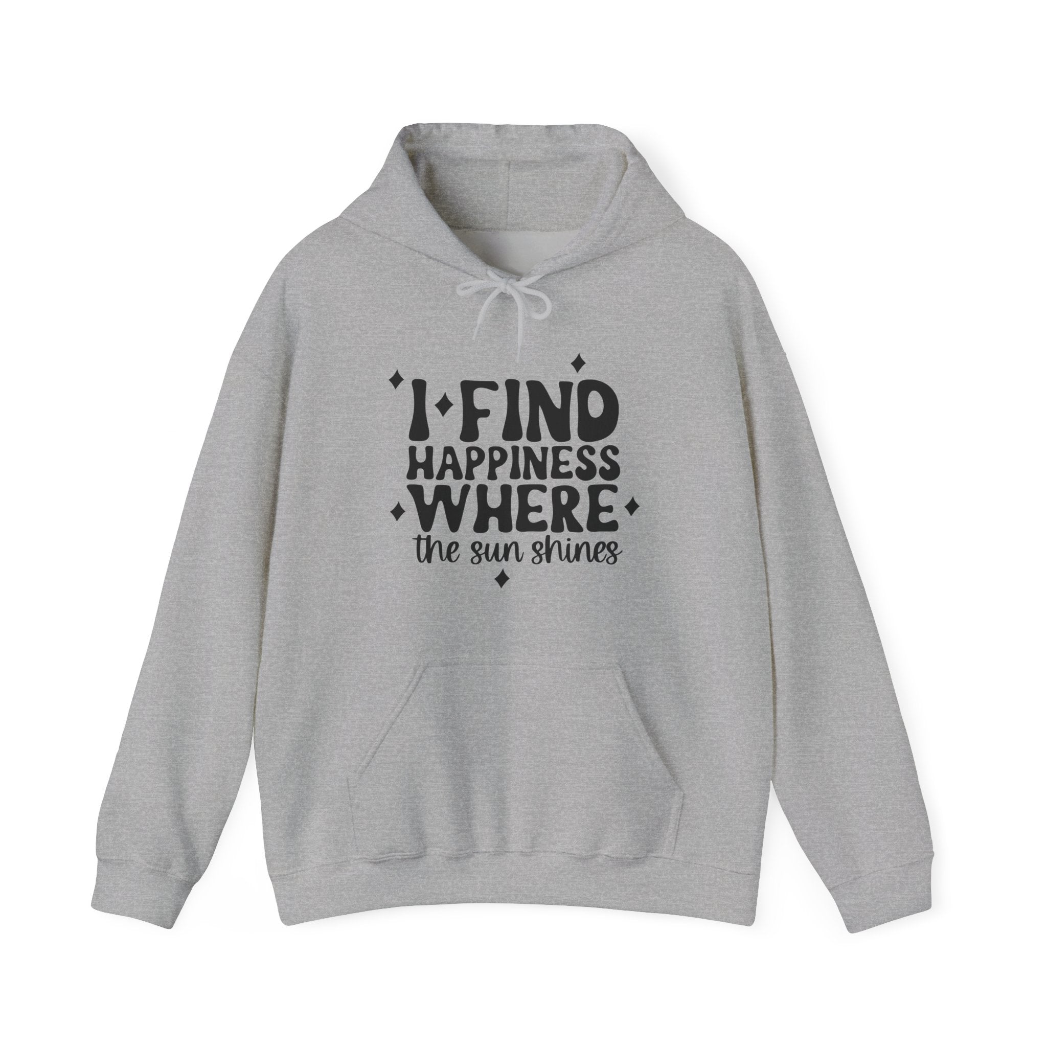 I Find Happiness Where The Sunshines Unisex Heavy Blend Hooded Sweatshirt