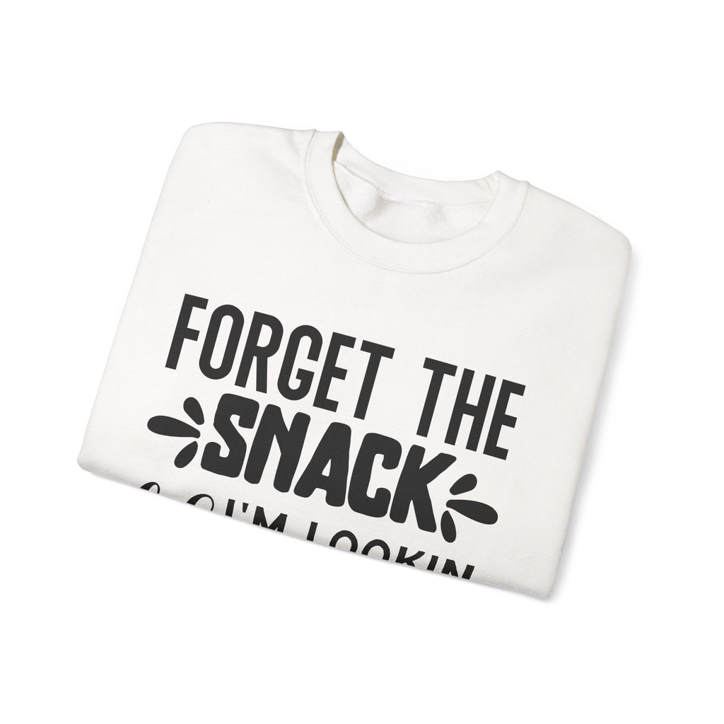 Forget The Snack Im Lookin Like A Nap Unisex Heavy Blend Crewneck Sweatshirt