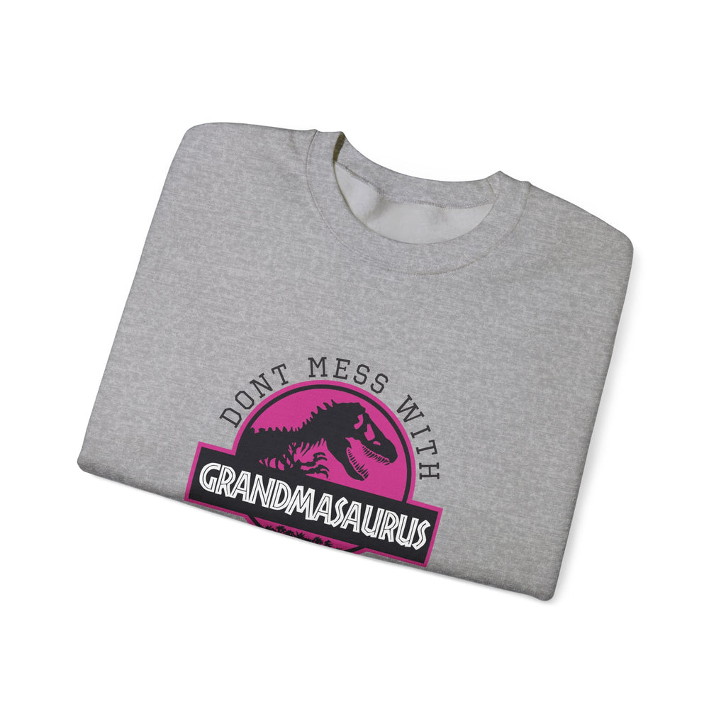 Dont Mess With Grandma Youll Get Jurasskicked Unisex Heavy Blend Crewneck Sweatshirt