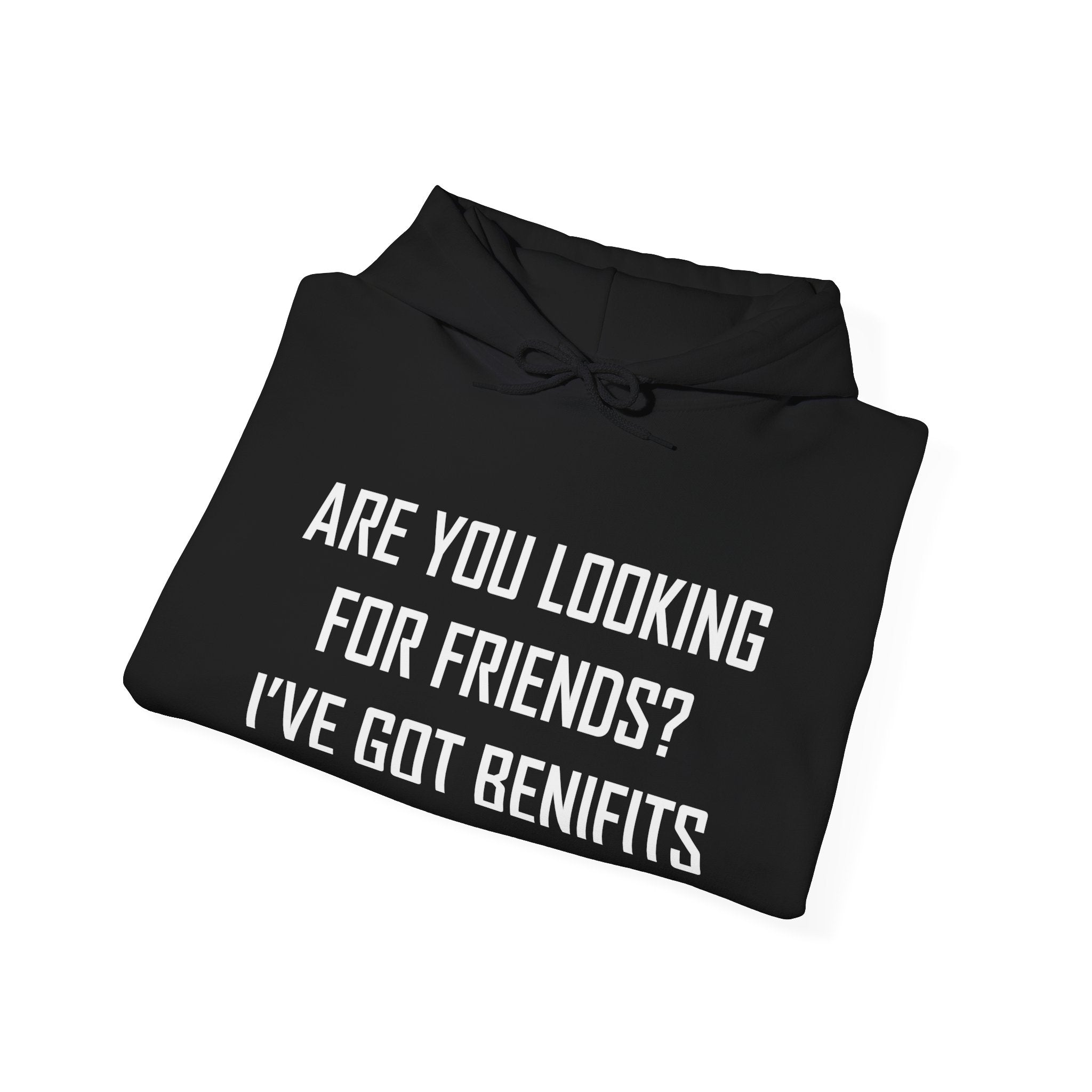 Are You Looking For Friends Unisex Heavy Blend Hooded Sweatshirt With Kangaroo Pocket