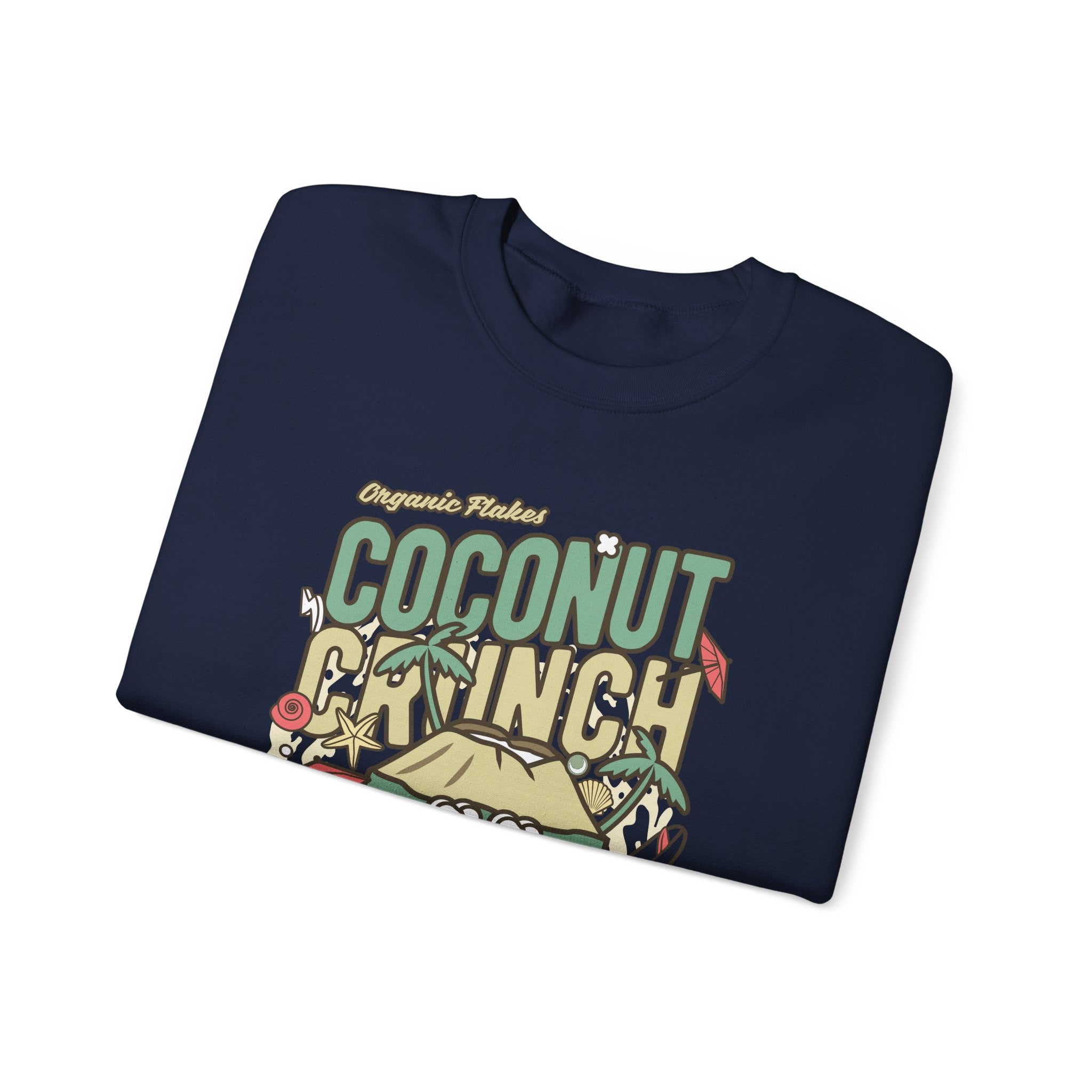 Coconut Crunch Unisex Heavy Blend Crewneck Sweatshirt