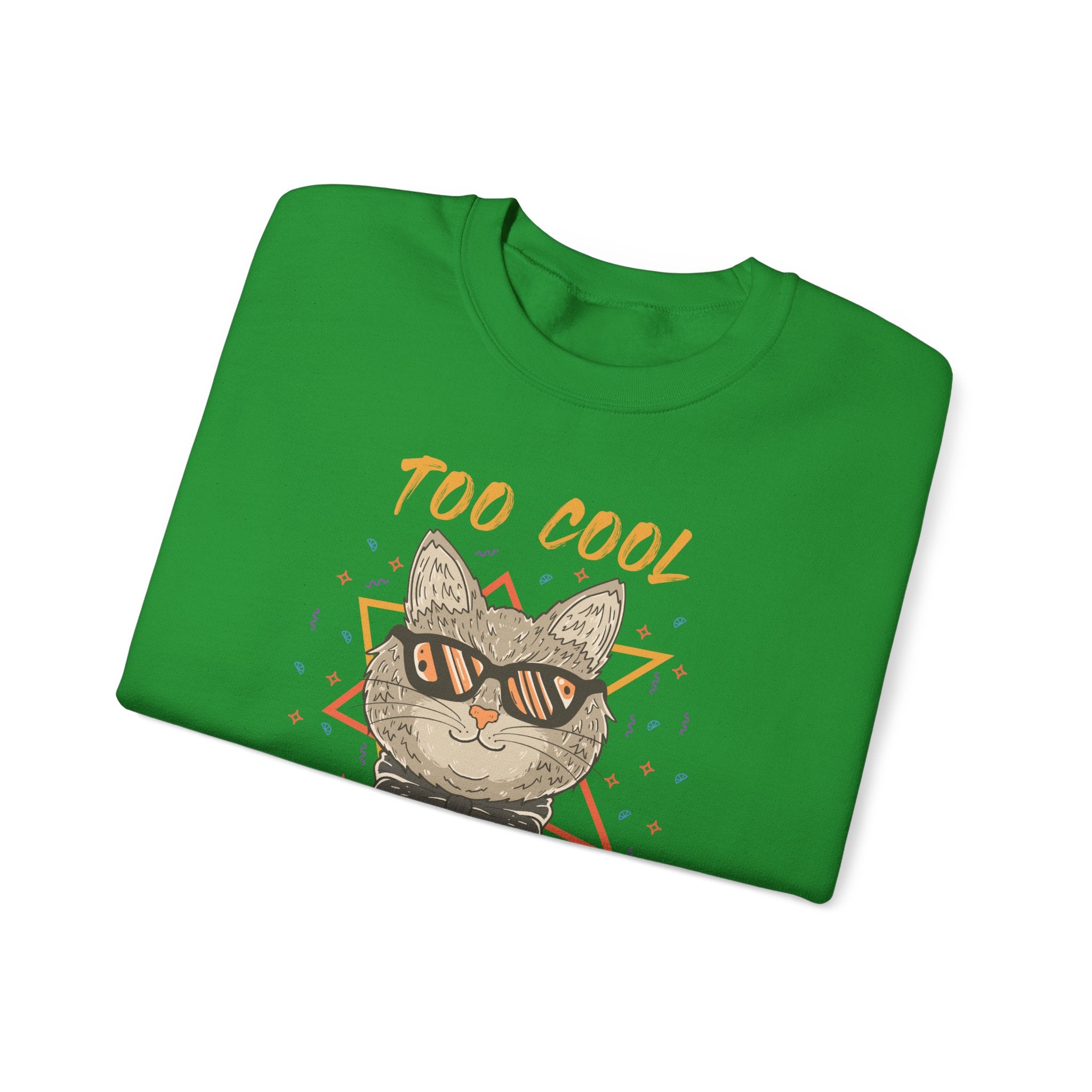 Too Cool For School Unisex Heavy Blend Crewneck Sweatshirt