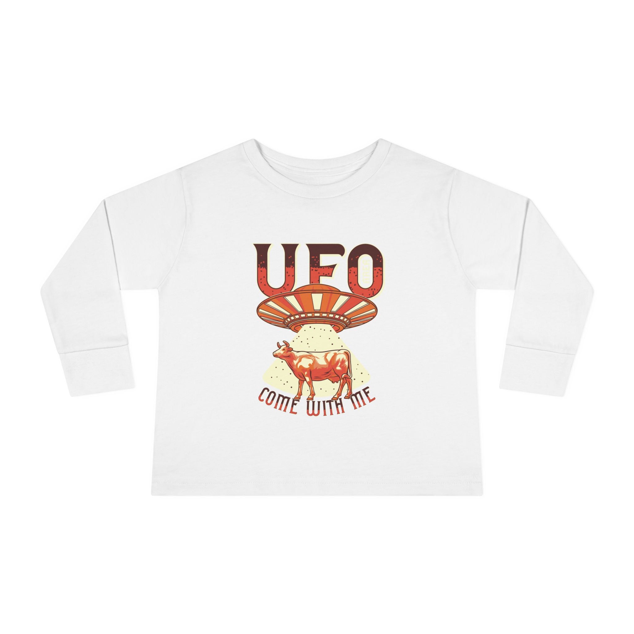 Custom Toddler Long Sleeve Tee 100 Percent Combed Ringspun Cotton