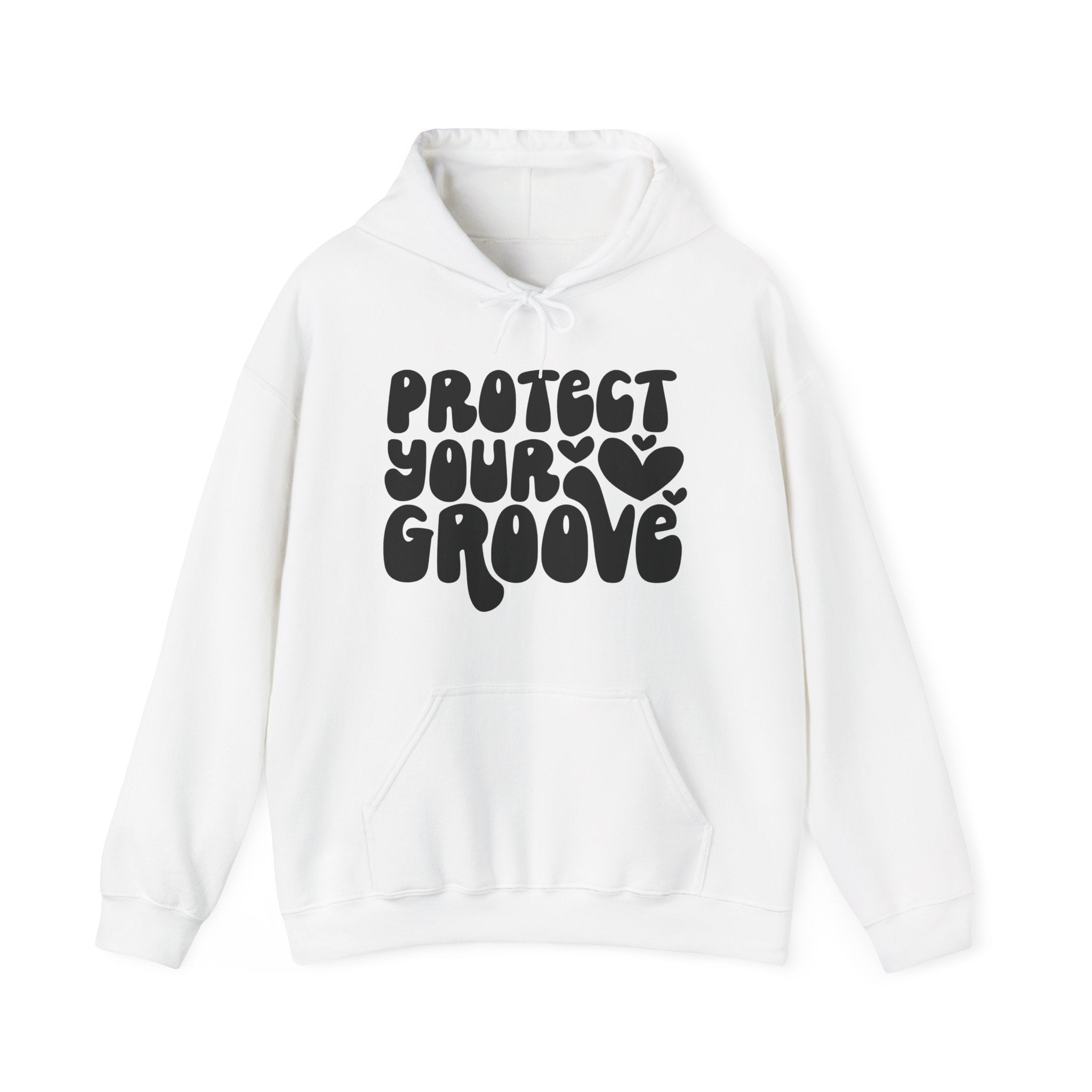 Protect Your Groove Unisex Heavy Blend Hooded Sweatshirt for Ultimate Comfort