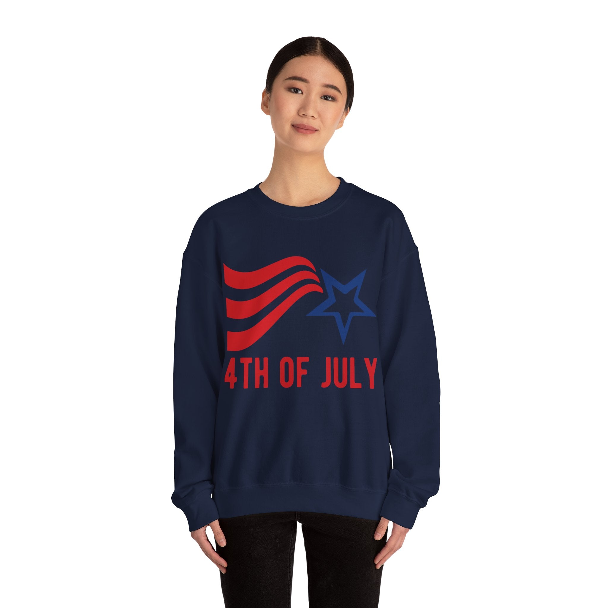 4th Of July Unisex Heavy Blend Crewneck Sweatshirt For Ultimate Comfort
