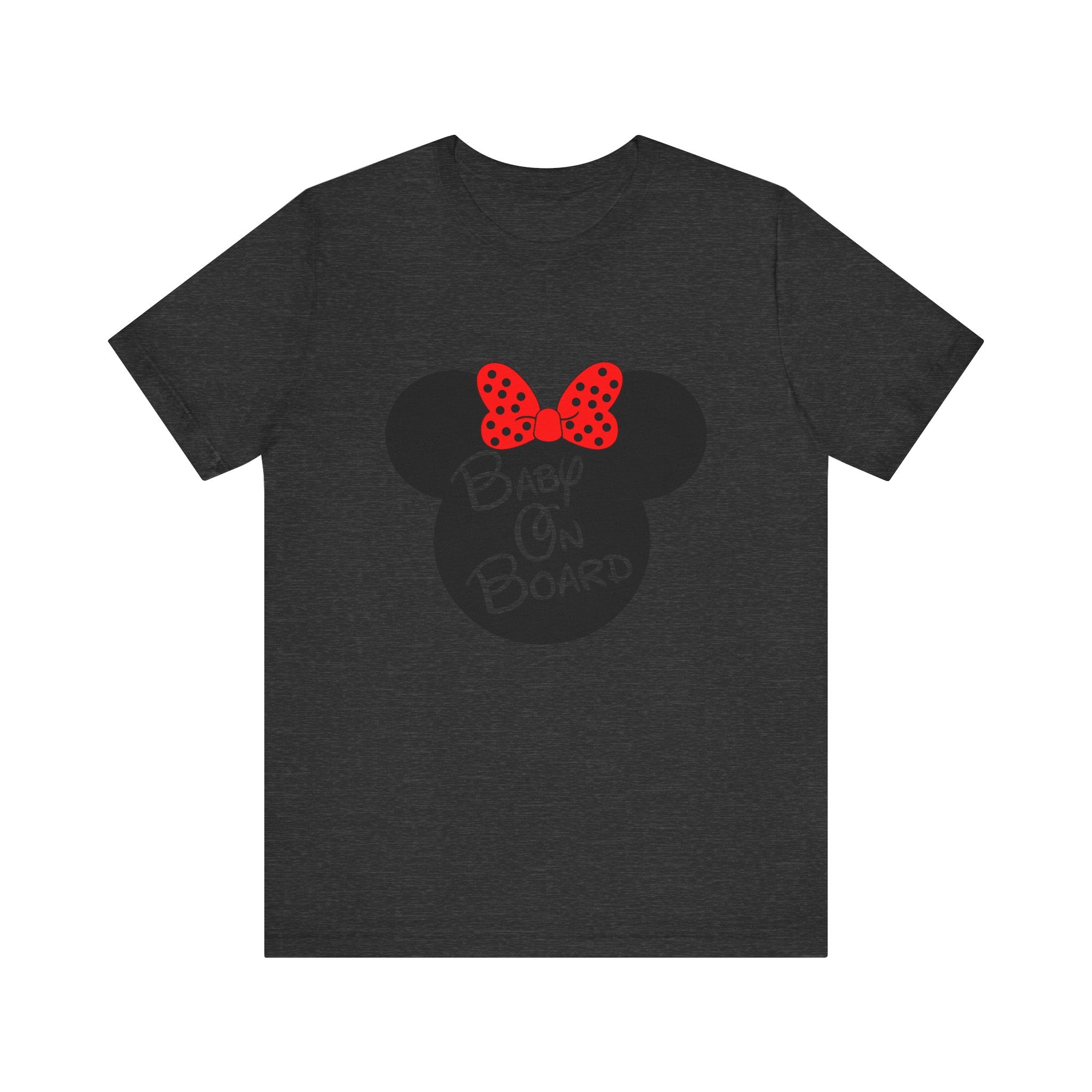 Baby On Board Mouse Ears Unisex Jersey Short Sleeve T-Shirt