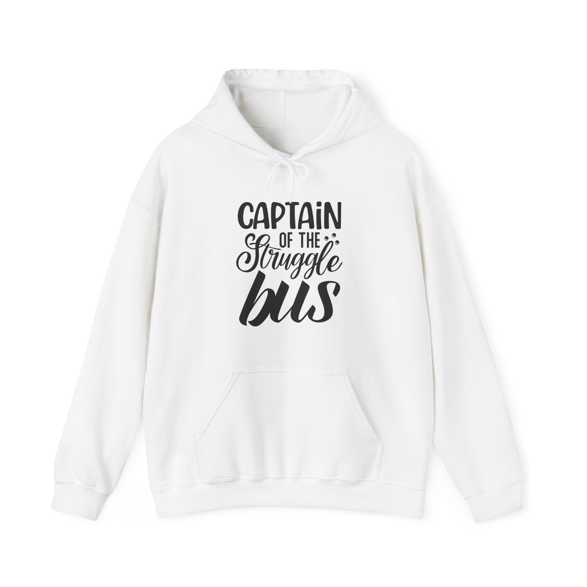 Captain of the Struggle Bus Unisex Heavy Blend Hooded Sweatshirt for Cozy Comfort