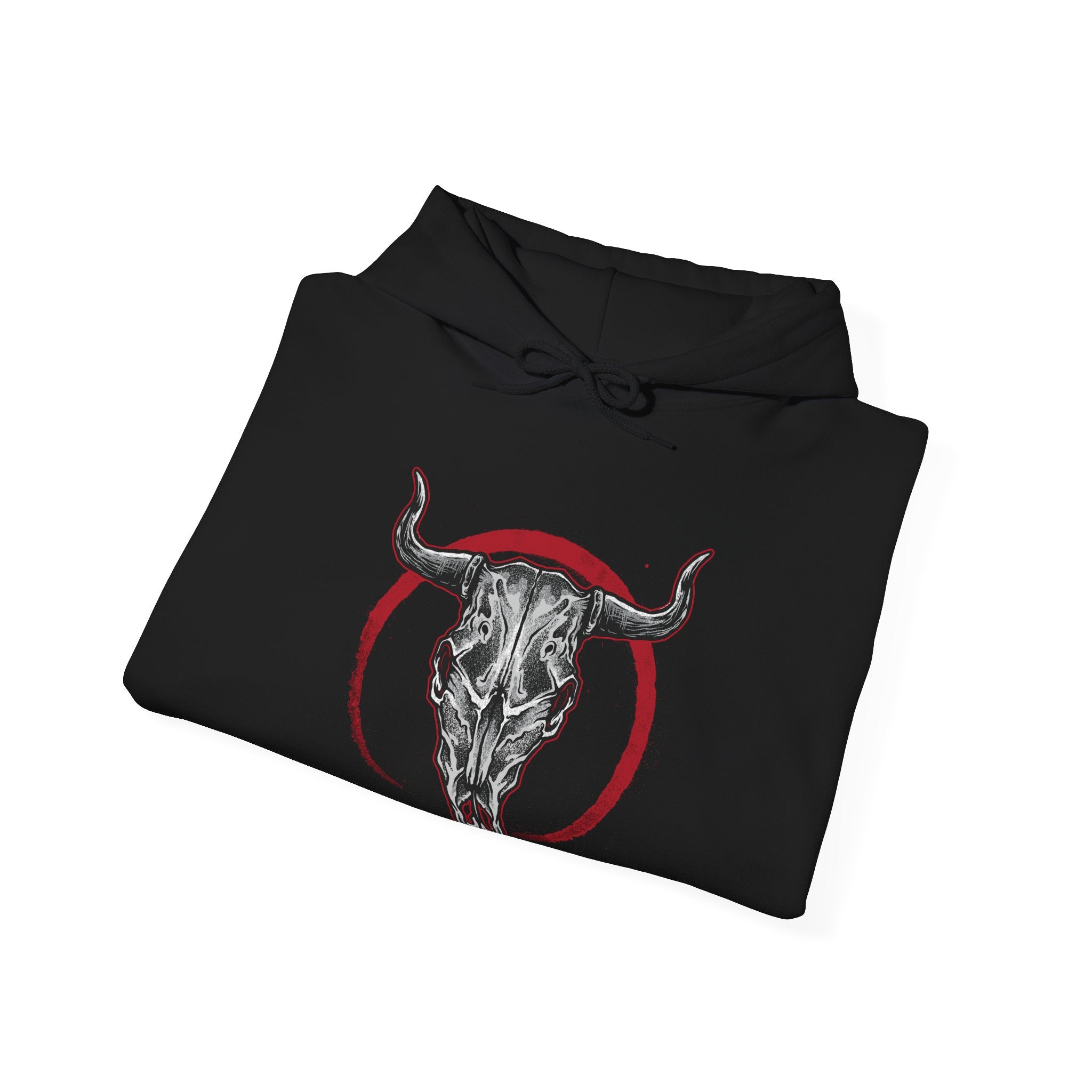 Bull Skull Unisex Heavy Blend Hooded Sweatshirt for Ultimate Comfort and Style