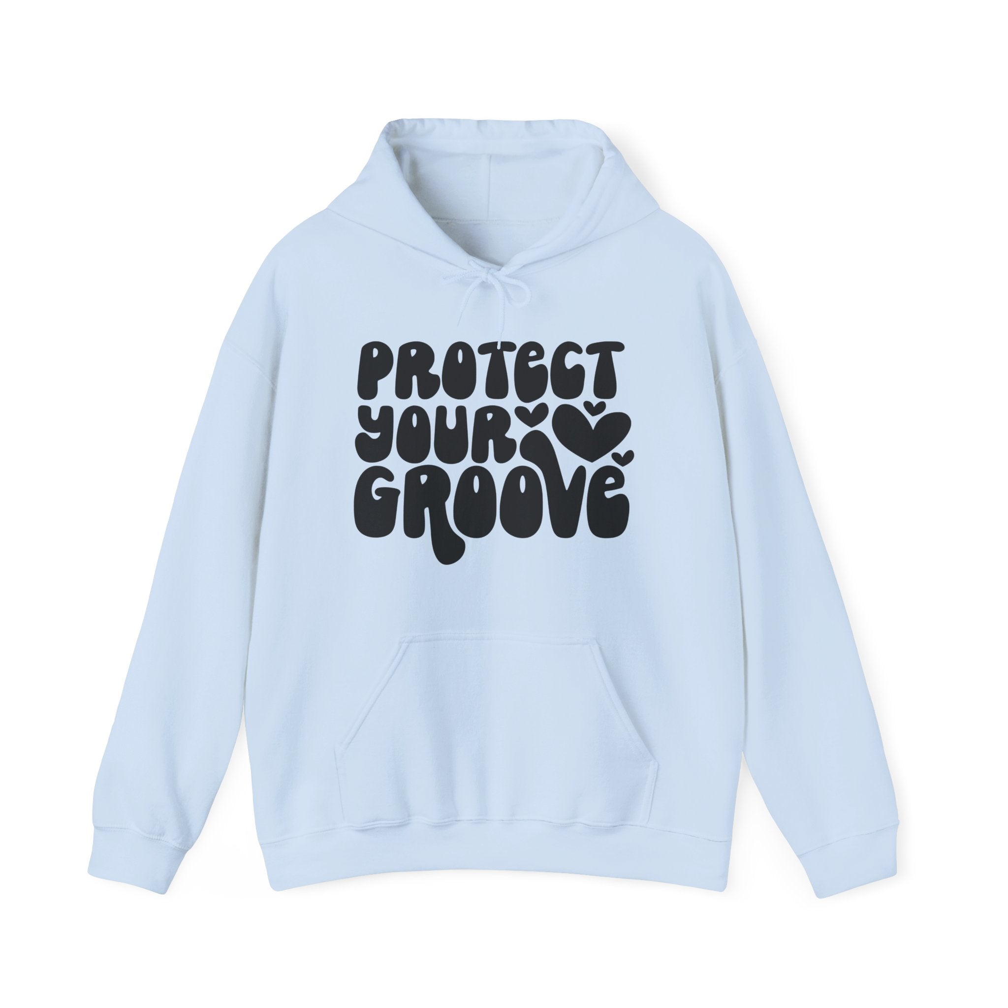 Protect Your Groove Unisex Heavy Blend Hooded Sweatshirt for Ultimate Comfort