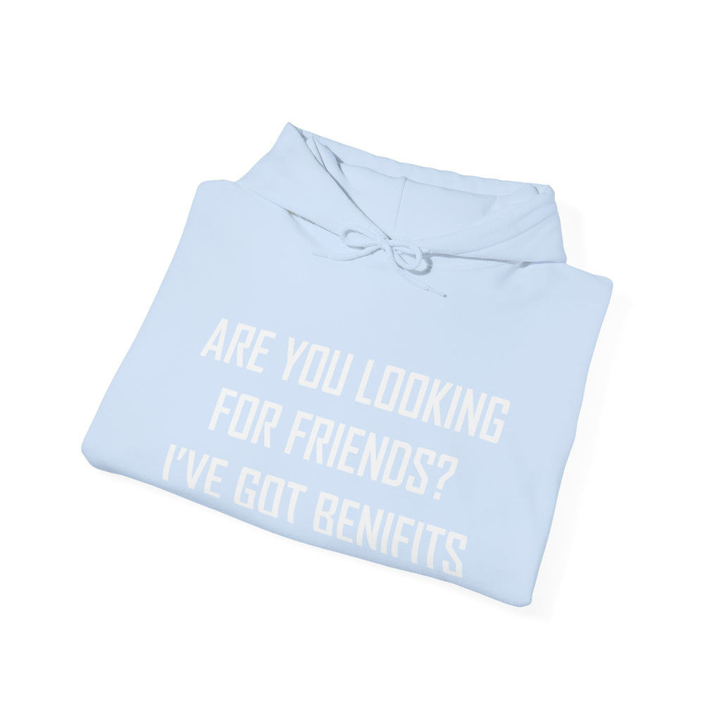 Are You Looking For Friends Unisex Heavy Blend Hooded Sweatshirt With Kangaroo Pocket