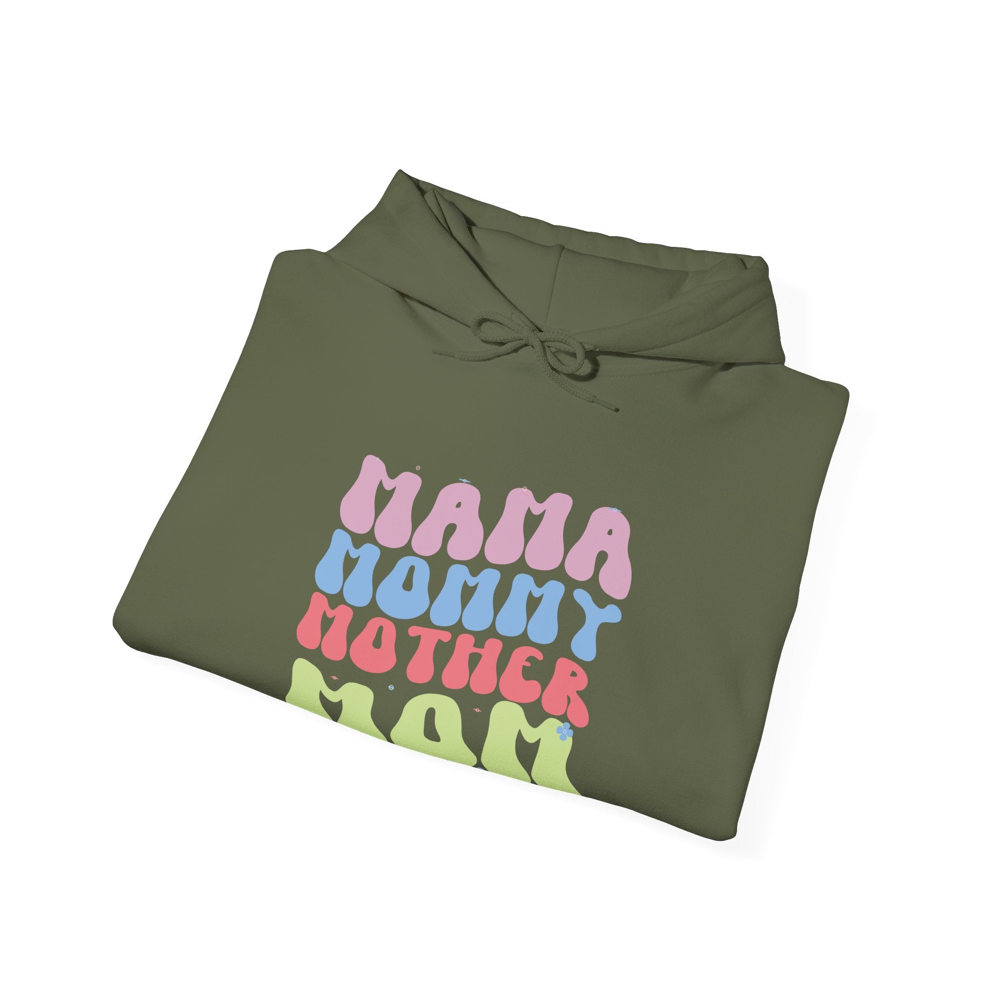 Mama Mommy Unisex Heavy Blend Hooded Sweatshirt for Ultimate Comfort and Warmth
