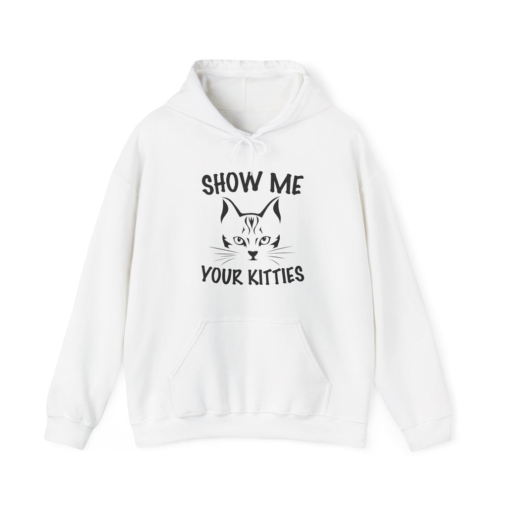 Show Me All Your Kitties Unisex Heavy Blend Hooded Sweatshirt