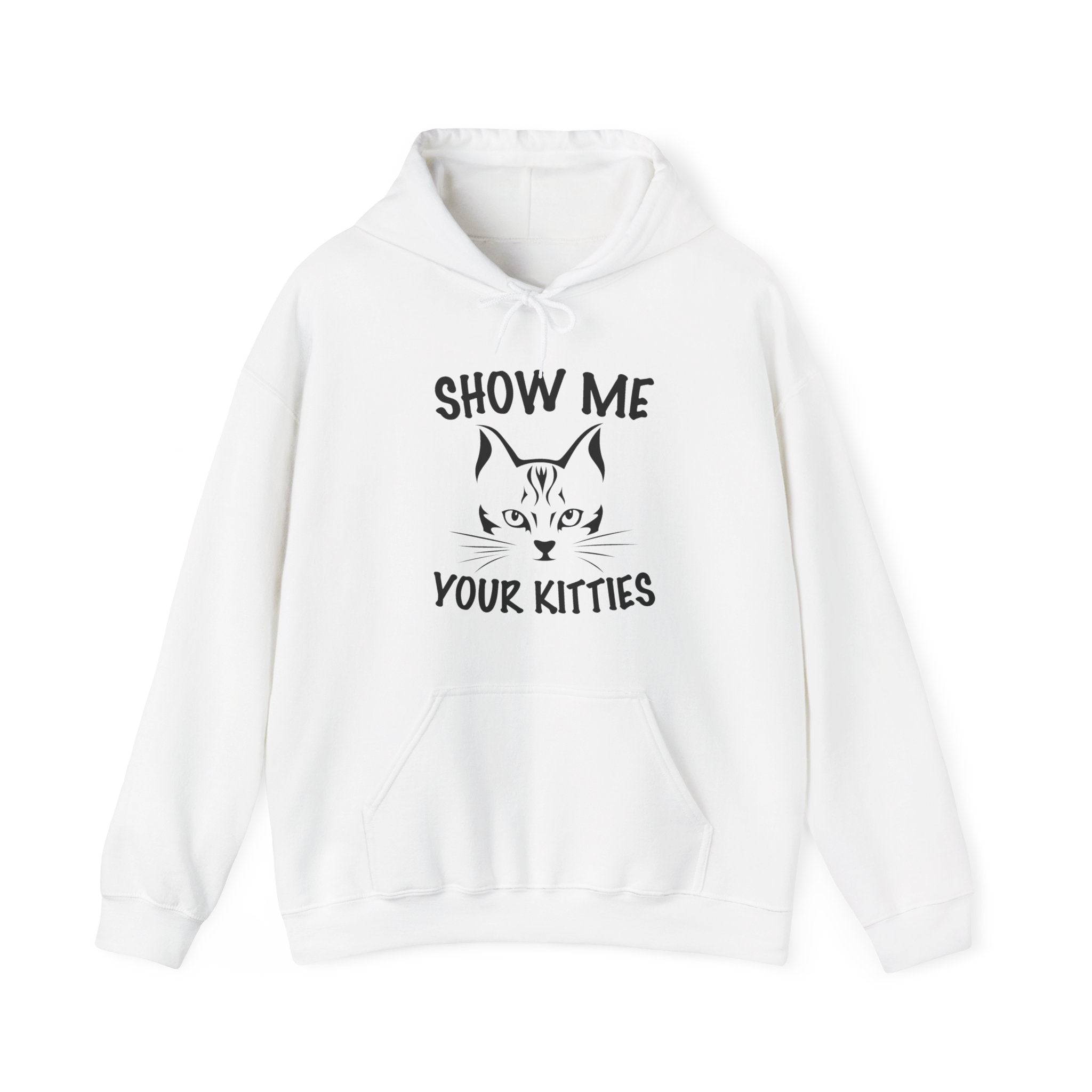 Show Me All Your Kitties Unisex Heavy Blend Hooded Sweatshirt
