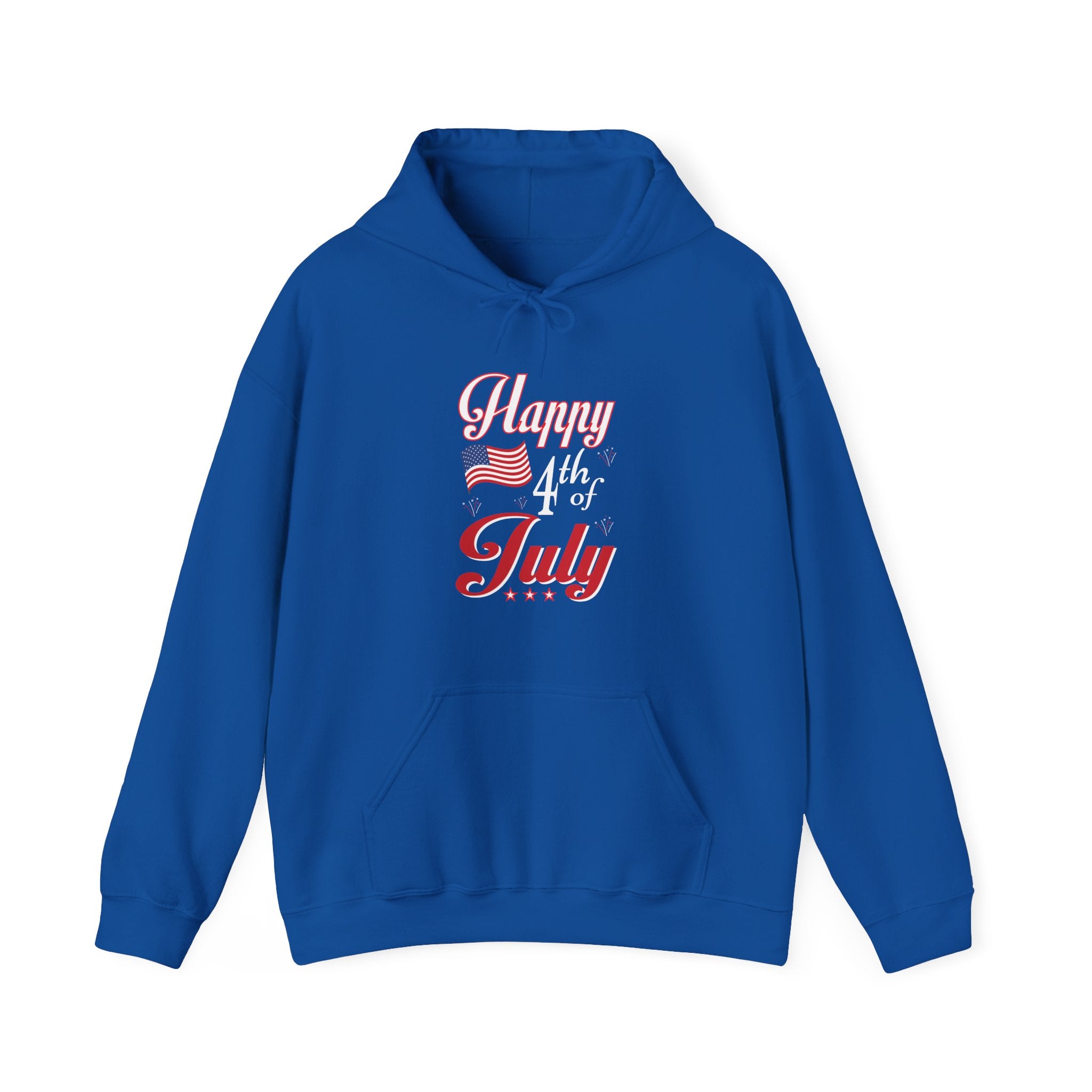 Happy 4th Of July Fireworks Unisex Heavy Blend Hooded Sweatshirt