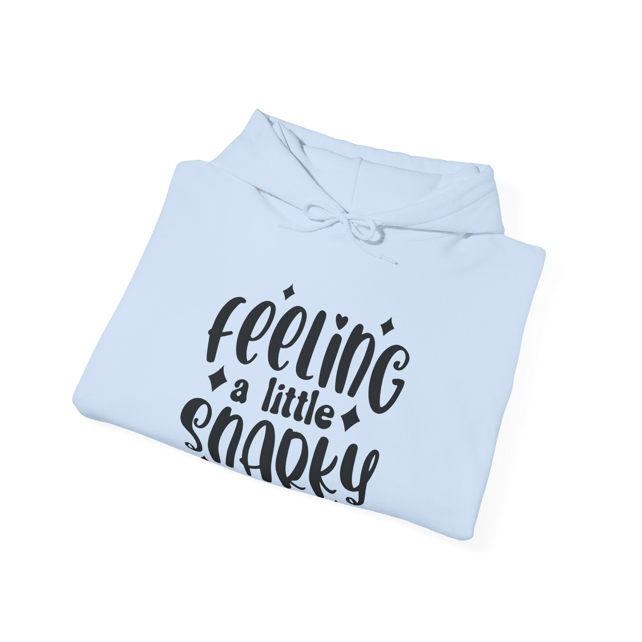 Feeling A Little Sharky Unisex Heavy Blend Hooded Sweatshirt for Ultimate Comfort