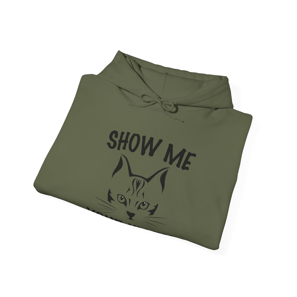 Show Me All Your Kitties Unisex Heavy Blend Hooded Sweatshirt