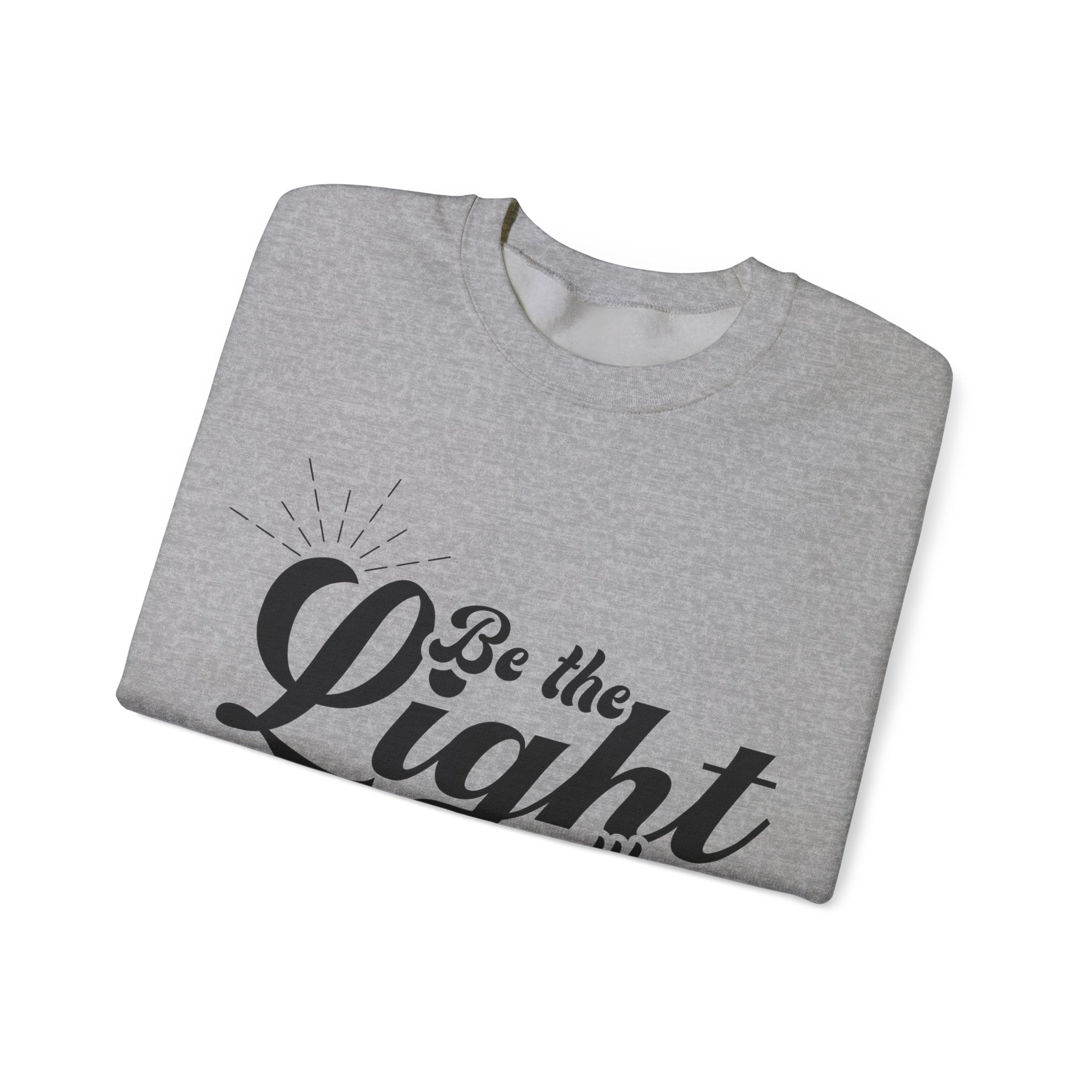 Be The Light Mathew 5 14 Unisex Heavy Blend Crewneck Sweatshirt