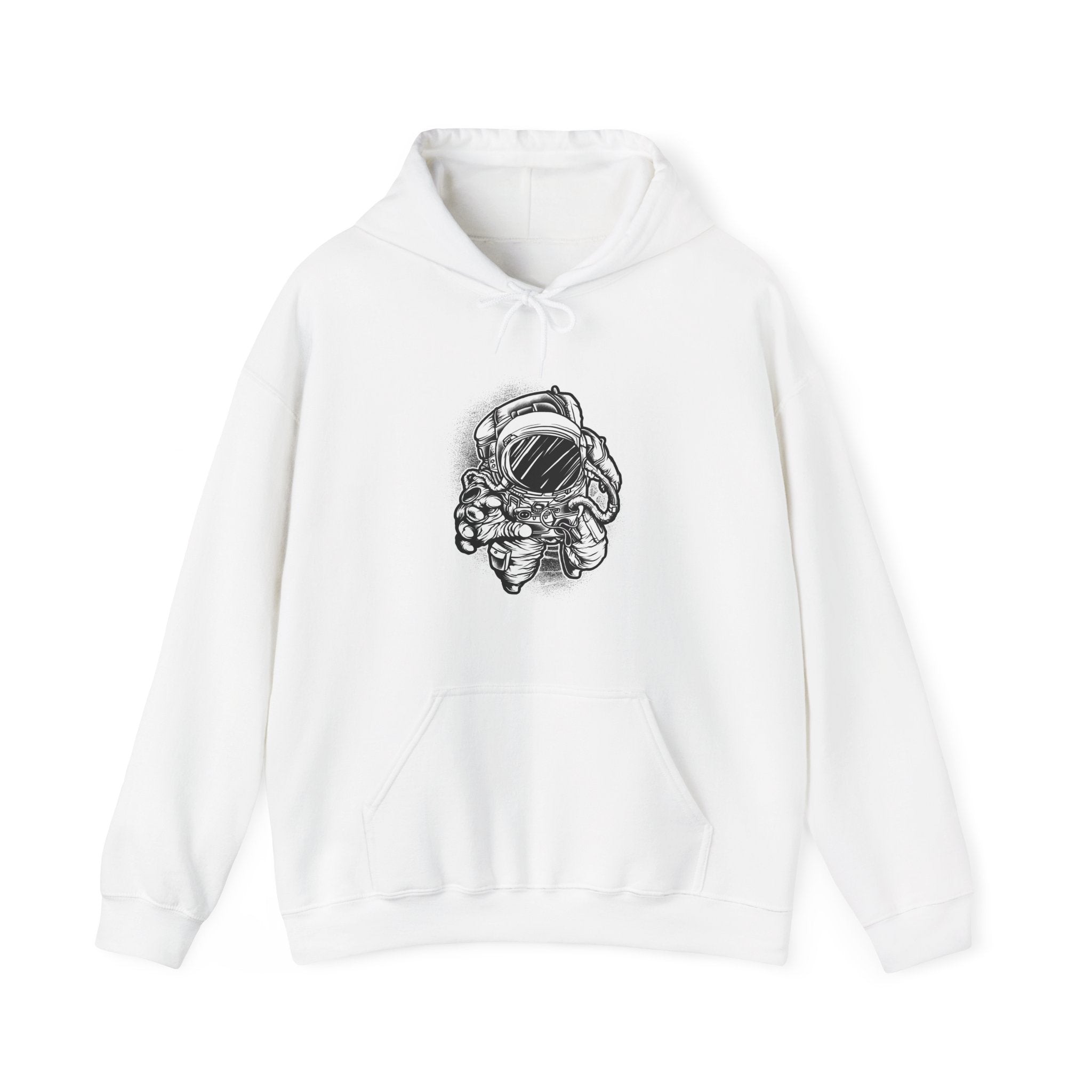 Astronaut Unisex Heavy Blend Hooded Sweatshirt for Ultimate Comfort and Warmth