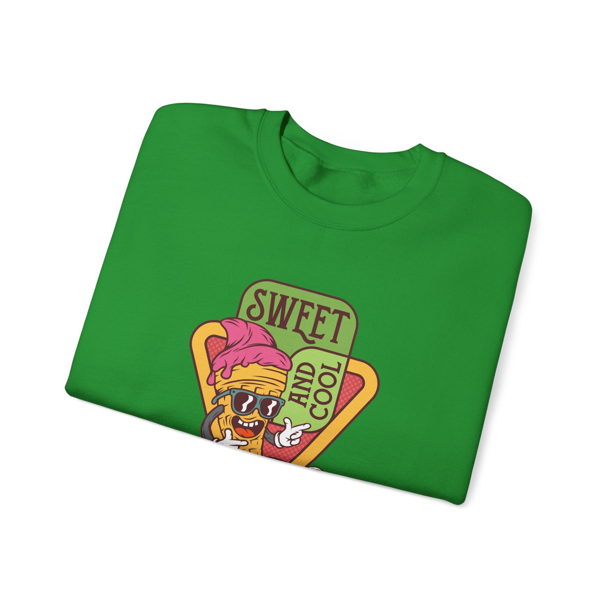 Sweet And Cool Ice Cream Unisex Heavy Blend Crewneck Sweatshirt