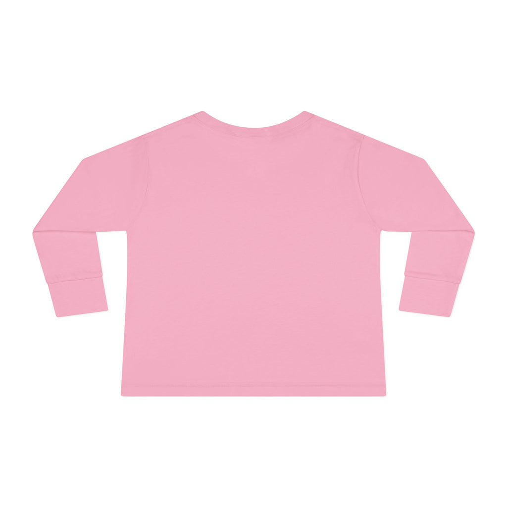 Custom Toddler Long Sleeve Tee 100 Percent Combed Ringspun Cotton