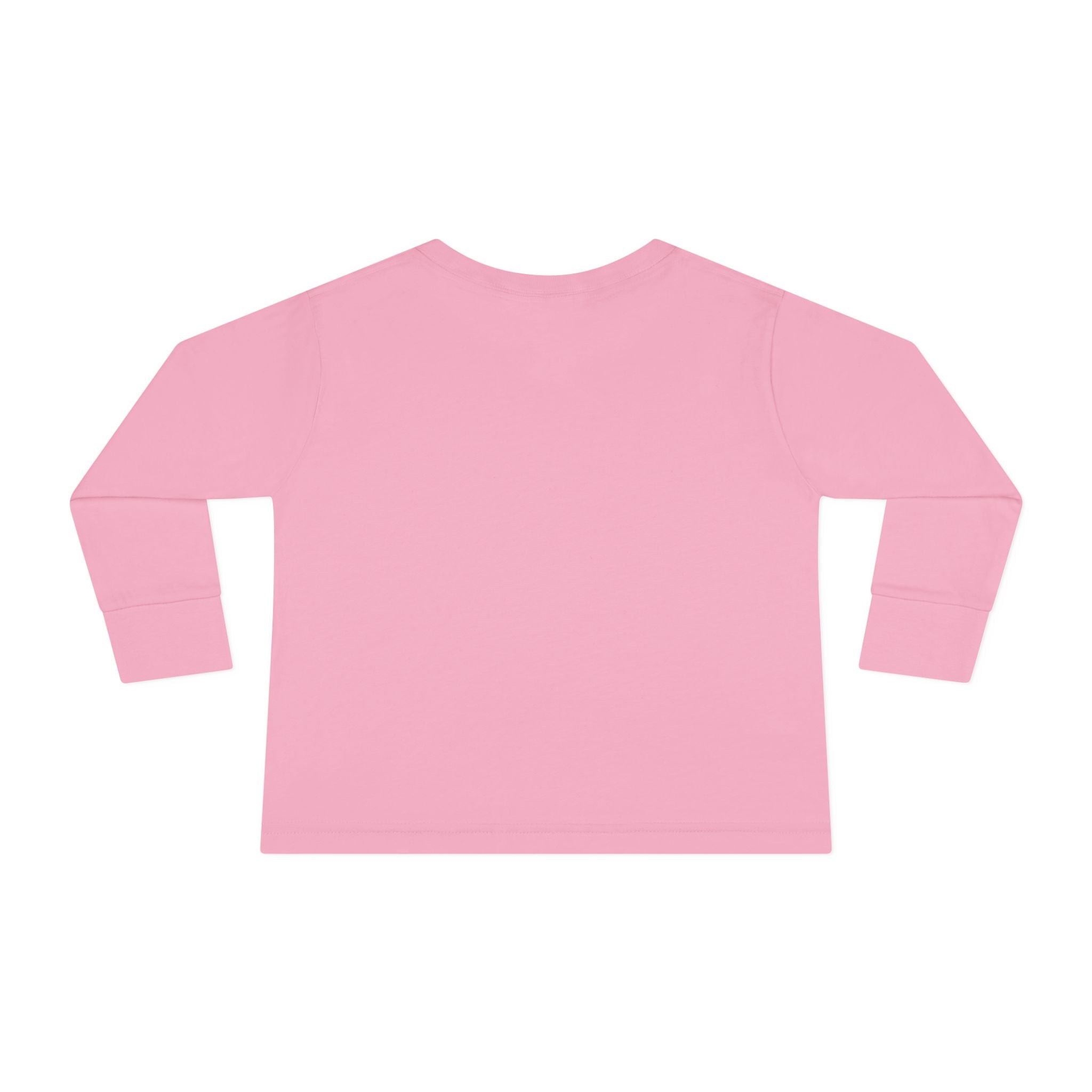 Custom Toddler Long Sleeve Tee 100 Percent Combed Ringspun Cotton