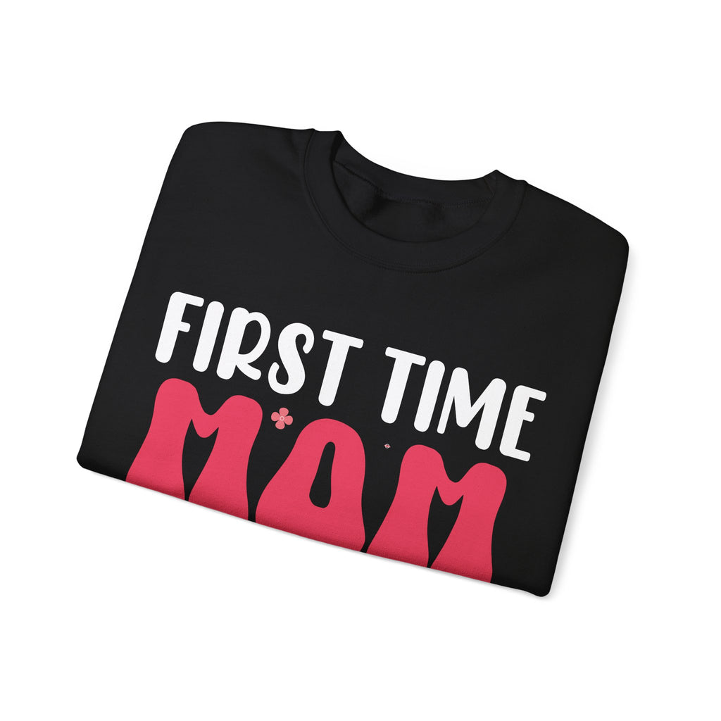 First Time Mom Established 2023 Unisex Heavy Blend Crewneck Sweatshirt