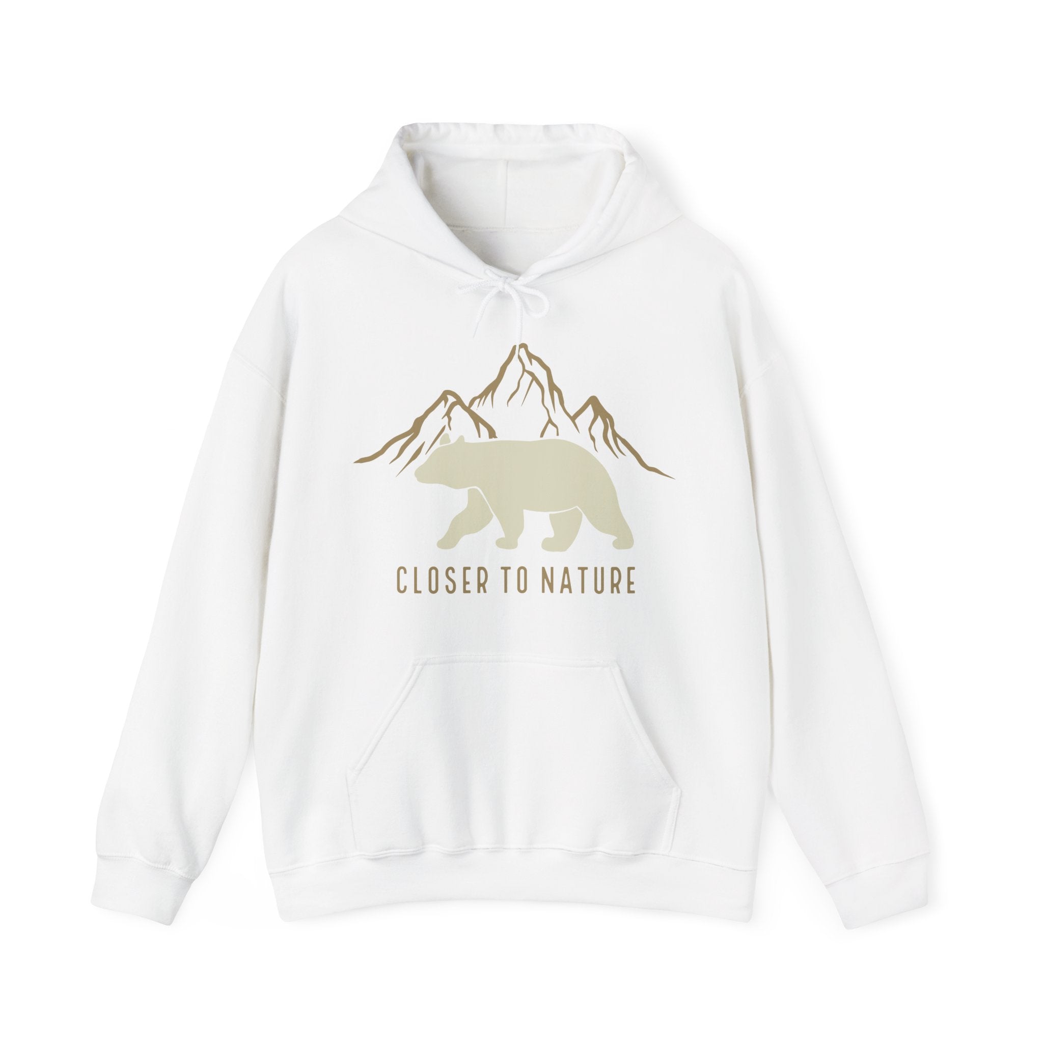 Closer To Nature Unisex Heavy Blend Hooded Sweatshirt For Ultimate Comfort And Warmth