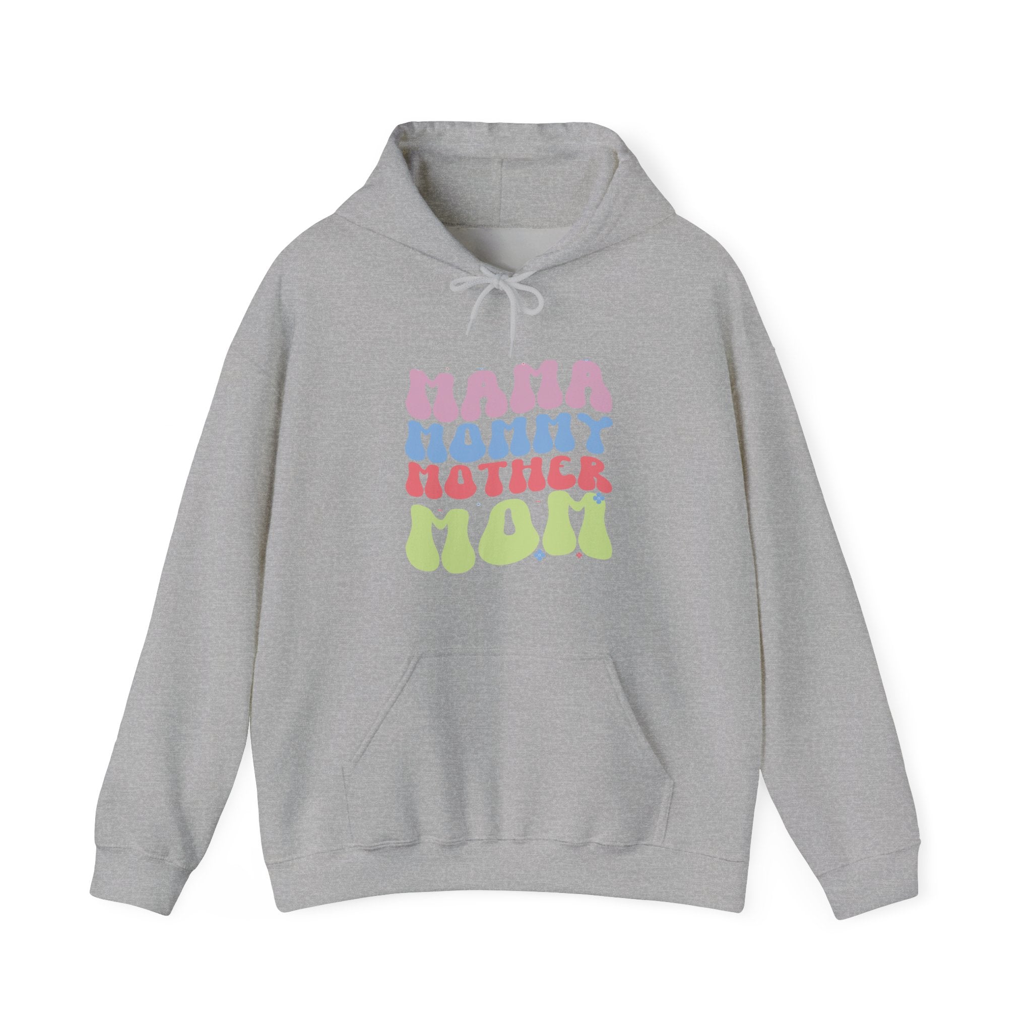 Mama Mommy Unisex Heavy Blend Hooded Sweatshirt for Comfort and Style