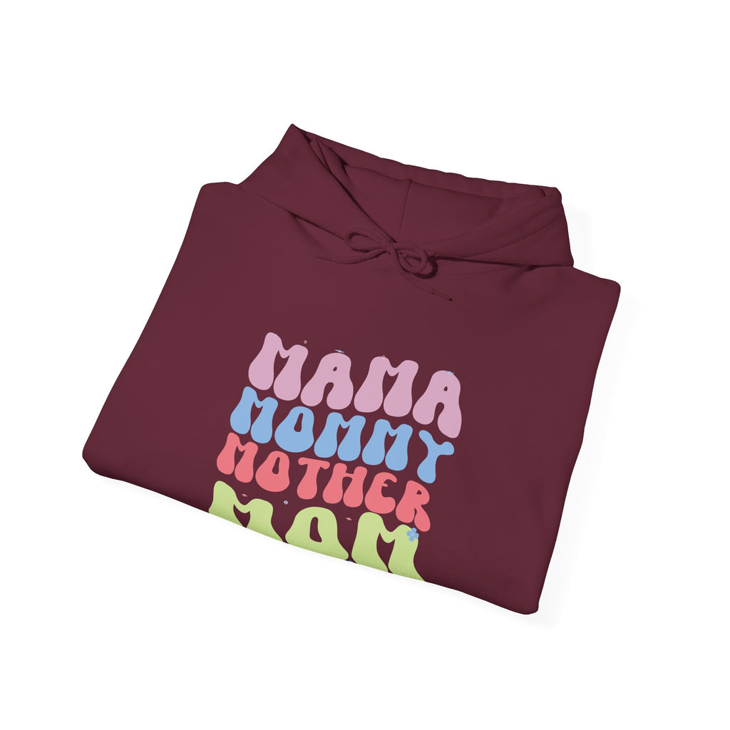 Mama Mommy Unisex Heavy Blend Hooded Sweatshirt for Ultimate Comfort and Warmth