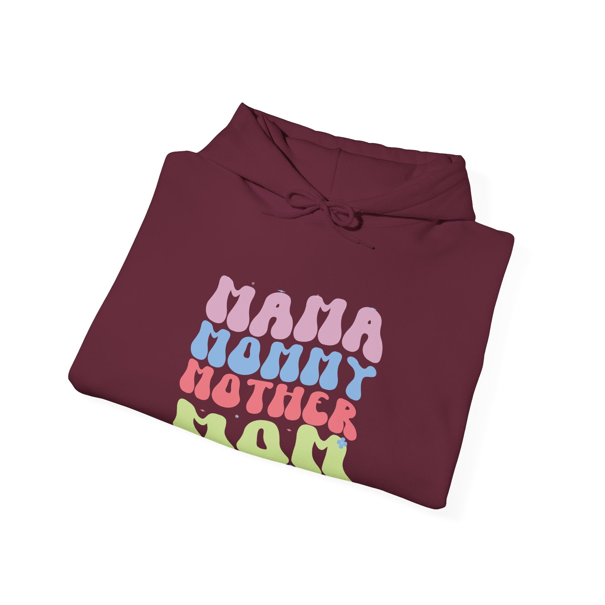 Mama Mommy Unisex Heavy Blend Hooded Sweatshirt for Ultimate Comfort and Warmth