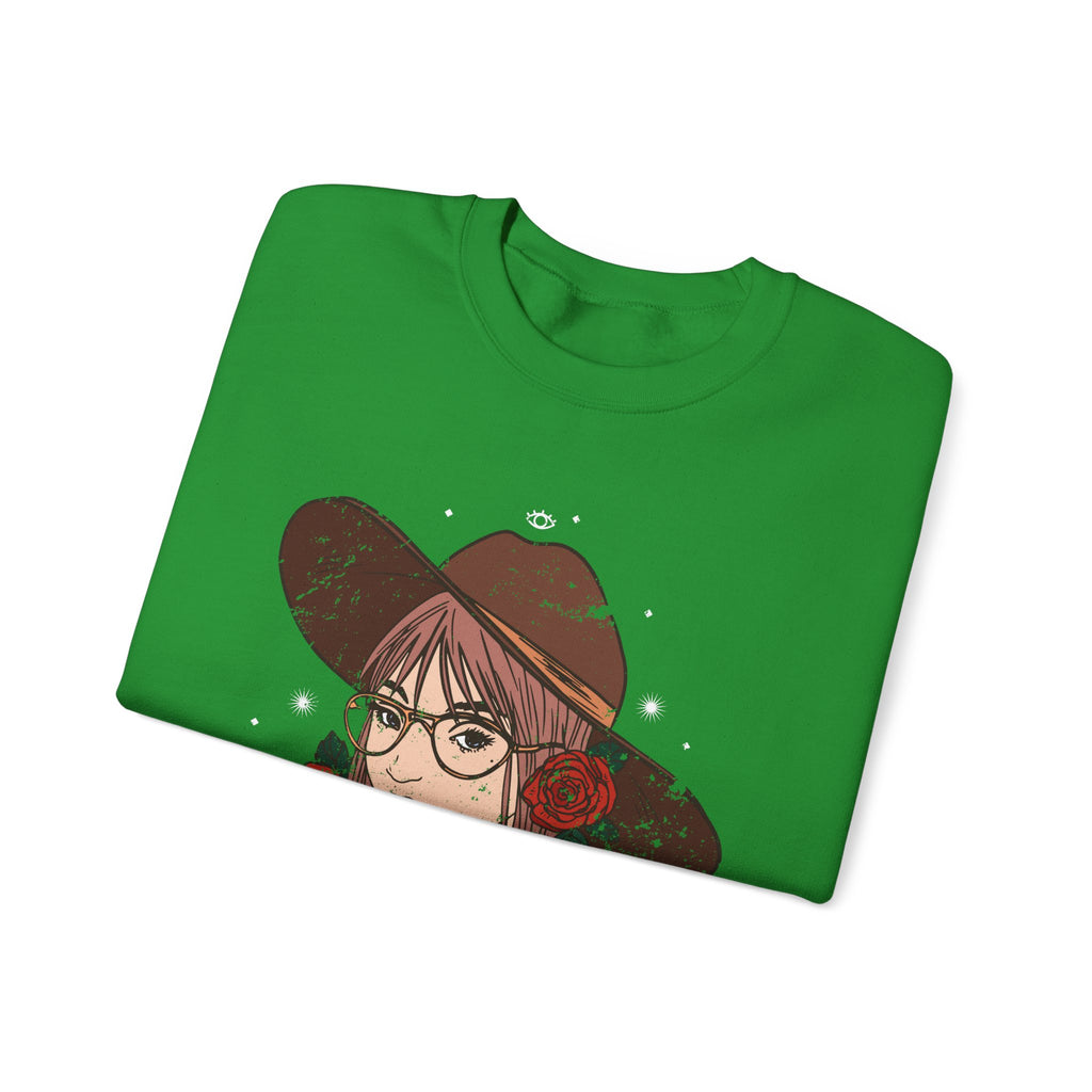 American Dream Girl Unisex Heavy Blend Crewneck Sweatshirt for Ultimate Comfort