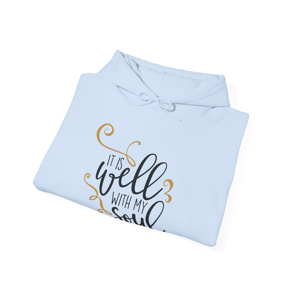 It Is Well With My Soul Unisex Heavy Blend Hooded Sweatshirt