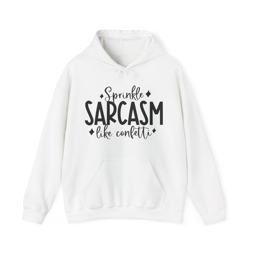 Sprinkle Sarcasm Like Confetti Unisex Heavy Blend Hooded Sweatshirt
