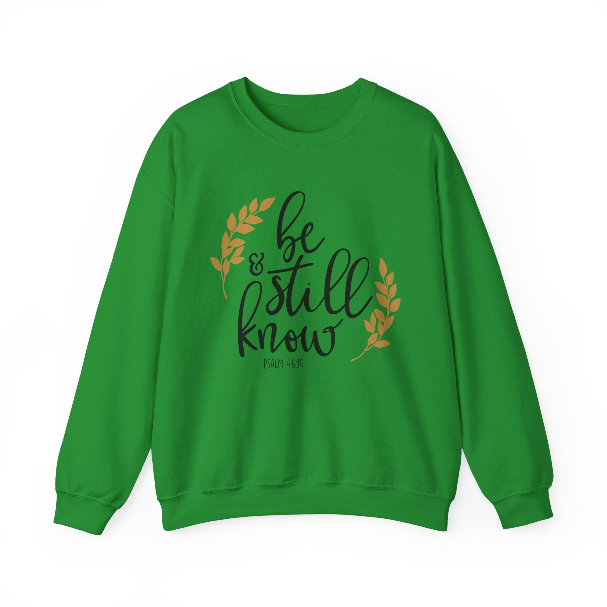 Be Still And Know Psalms 46 10 Unisex Heavy Blend Crewneck Sweatshirt