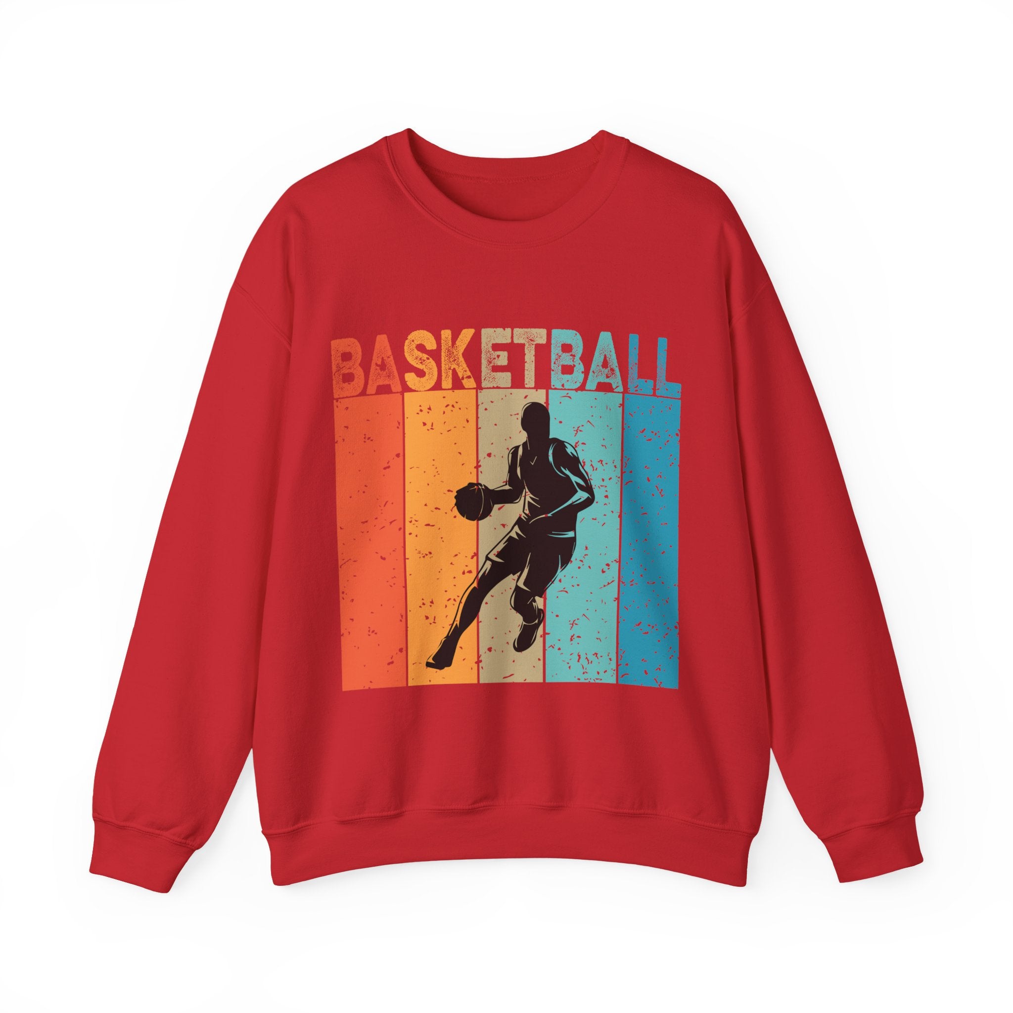 Basketball Man Unisex Heavy Blend Crewneck Sweatshirt for Ultimate Comfort