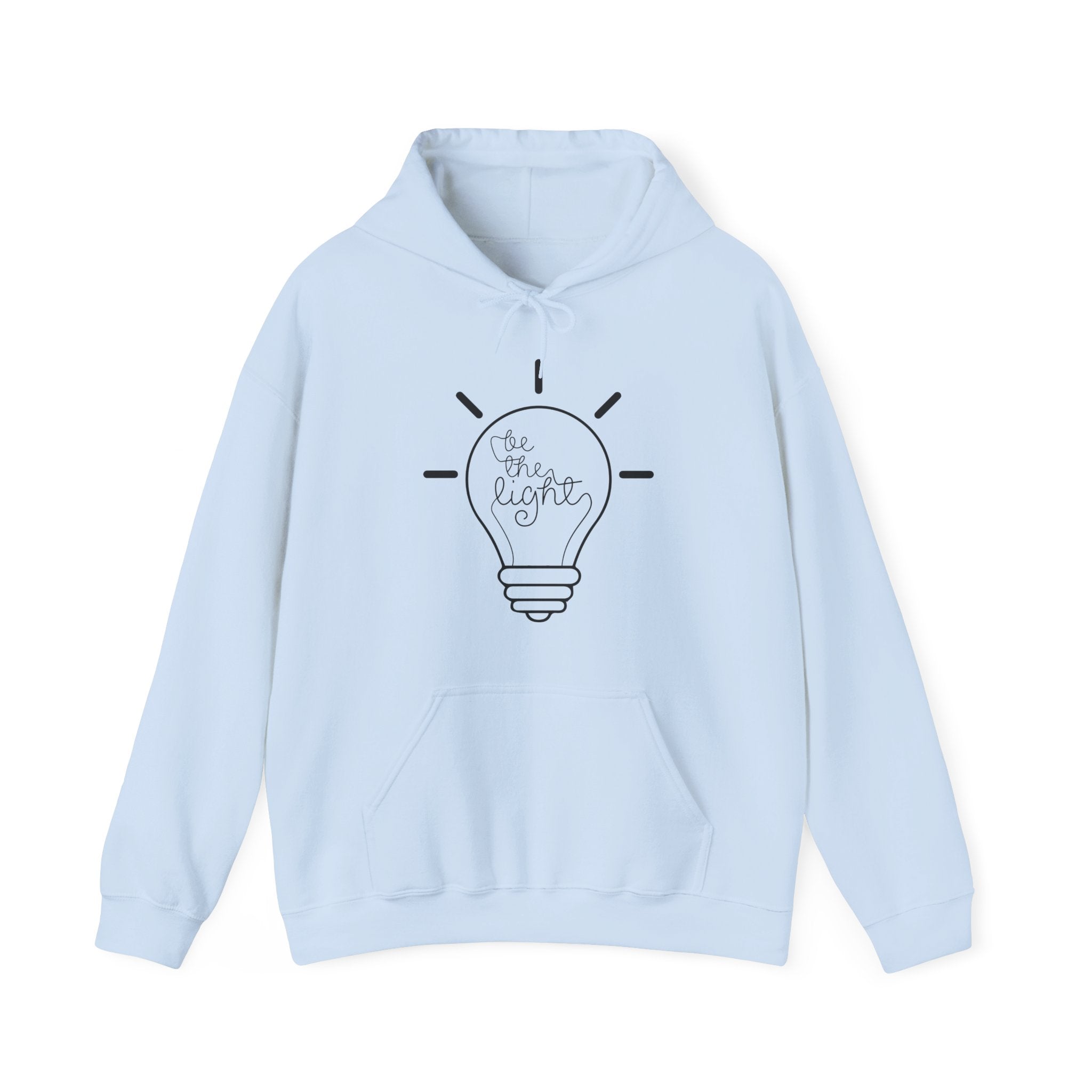 Be The Light Unisex Heavy Blend Hooded Sweatshirt for Ultimate Comfort and Warmth