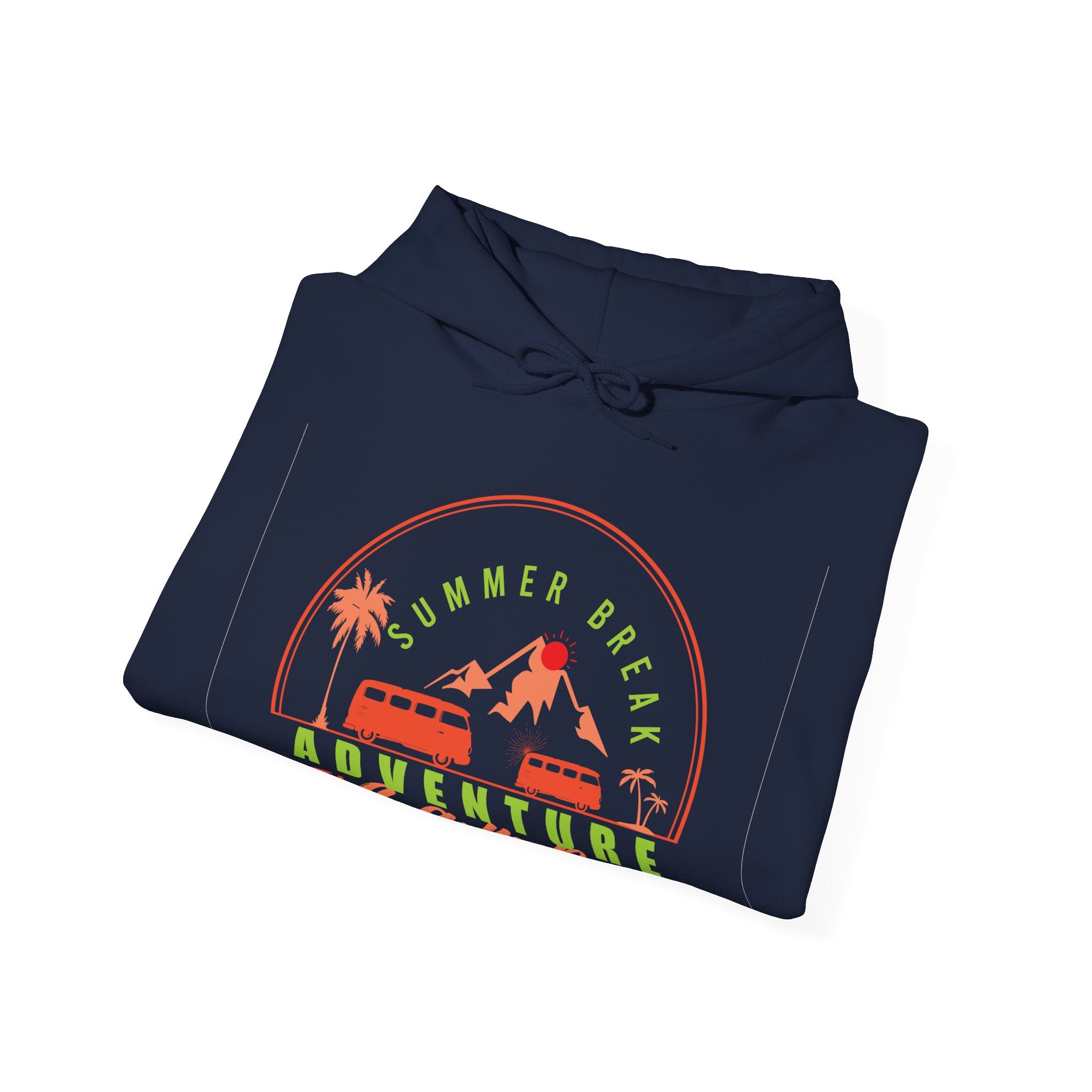 Summer Break Adventure Camp Unisex Heavy Blend Hooded Sweatshirt