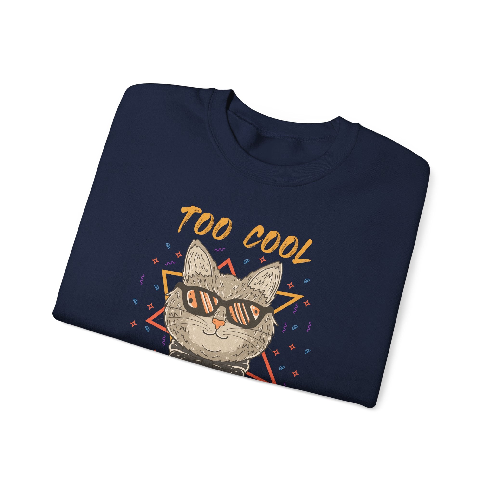 Too Cool For School Unisex Heavy Blend Crewneck Sweatshirt