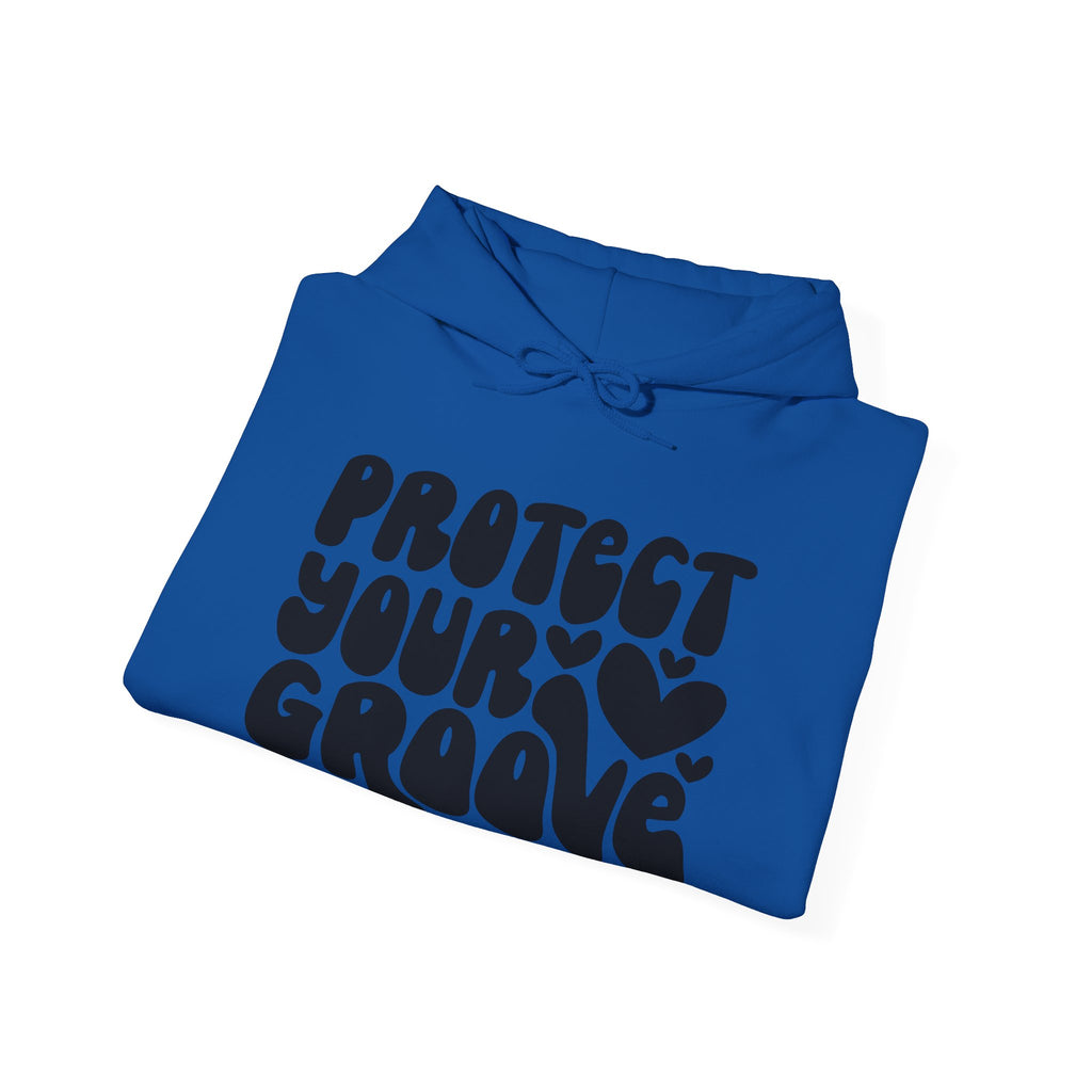 Protect Your Groove Unisex Heavy Blend Hooded Sweatshirt for Ultimate Comfort