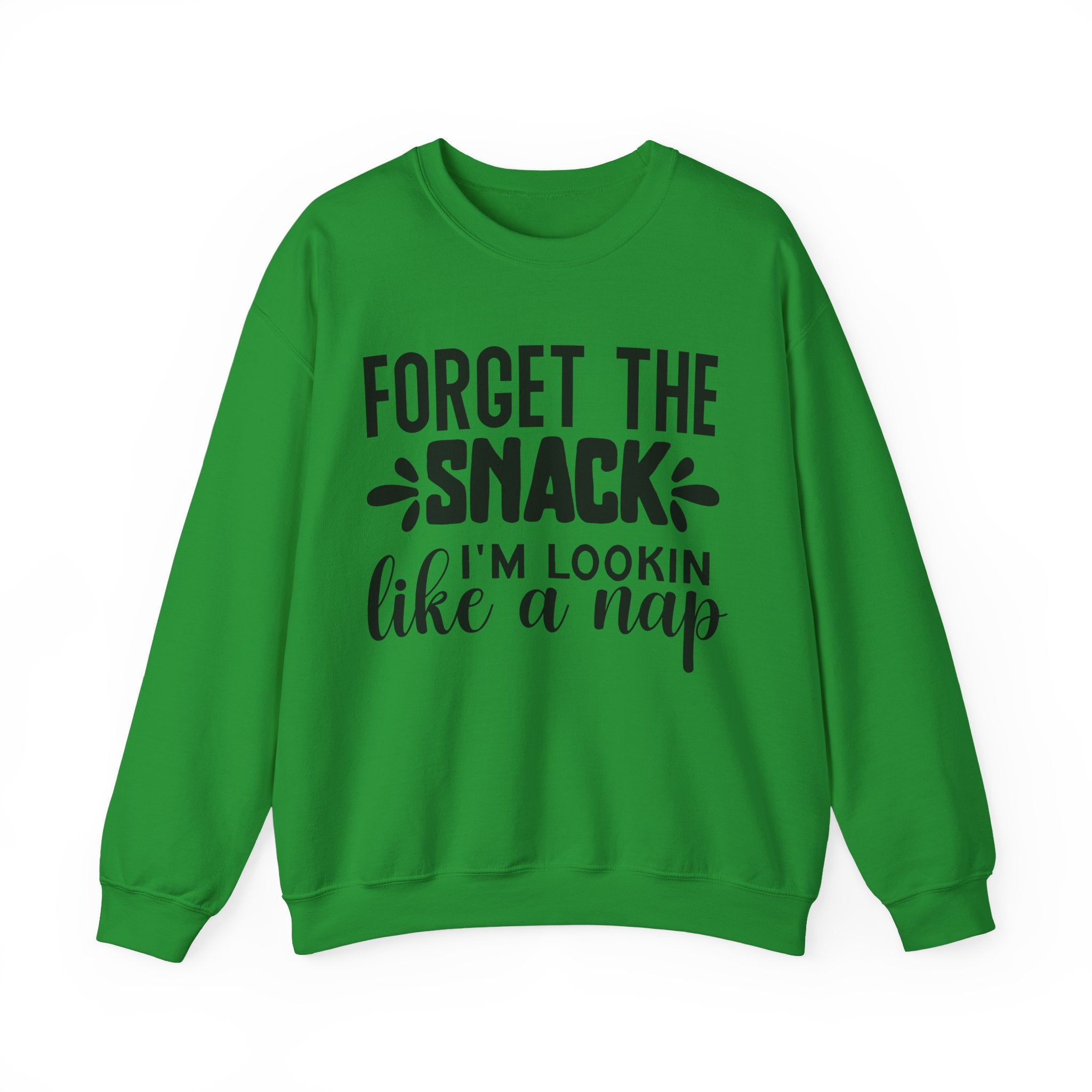 Forget The Snack Im Lookin Like A Nap Unisex Heavy Blend Crewneck Sweatshirt